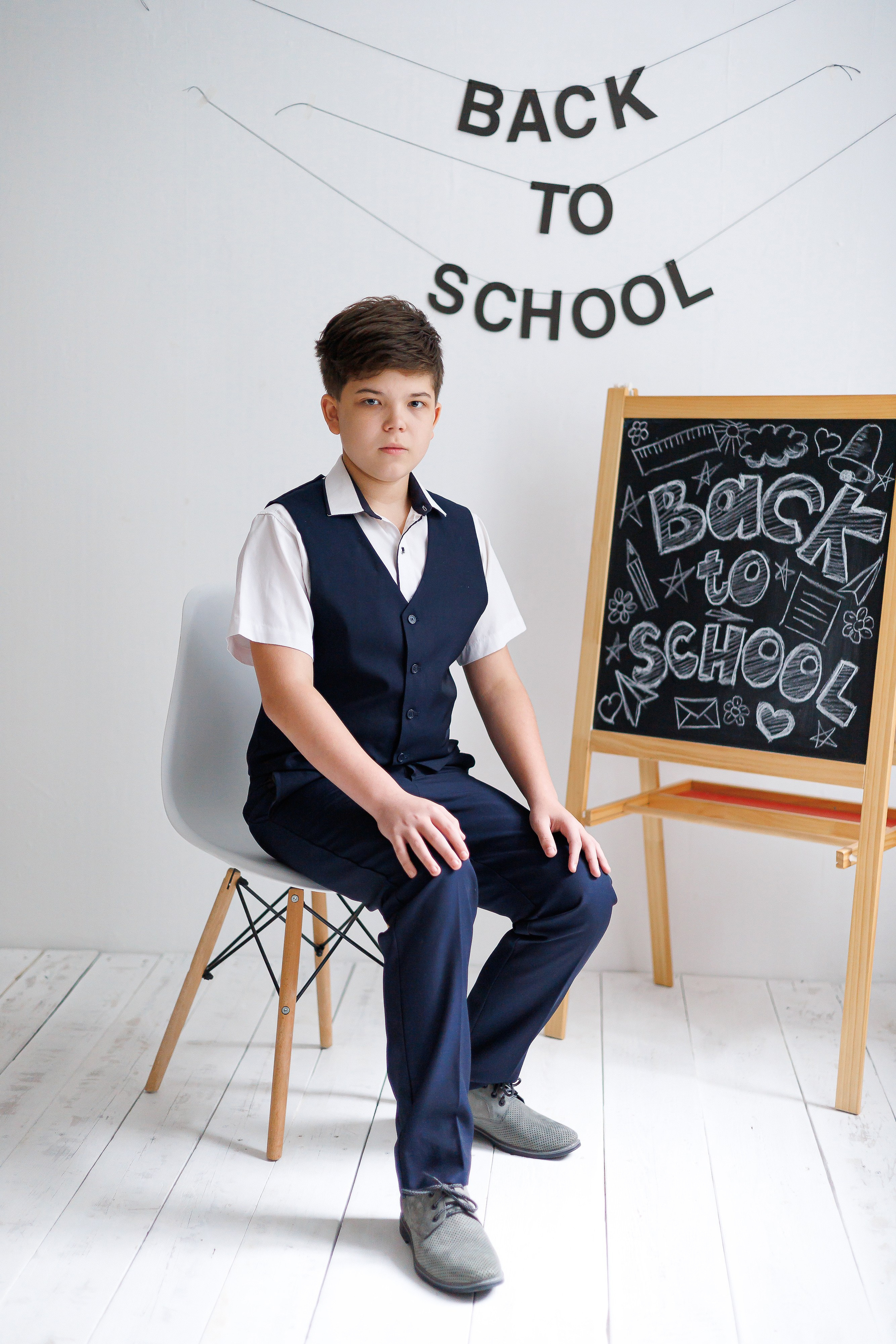 Школьный фотопроект «Back to school». Фотограф новорождённых в Йошкар-Оле Ильмира Сидоркина