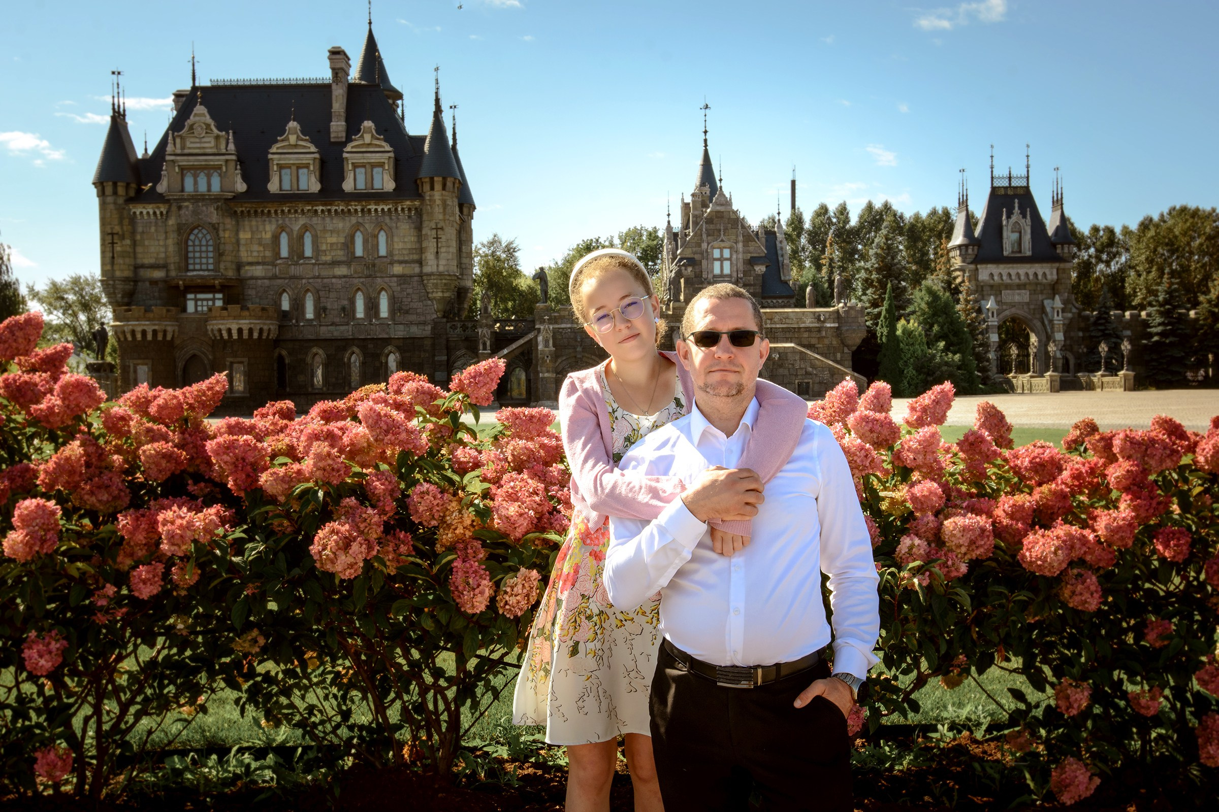 Семейная фотосессия у Замка Гарибальди. Фотограф Оксана Сафонова г. Тольятти