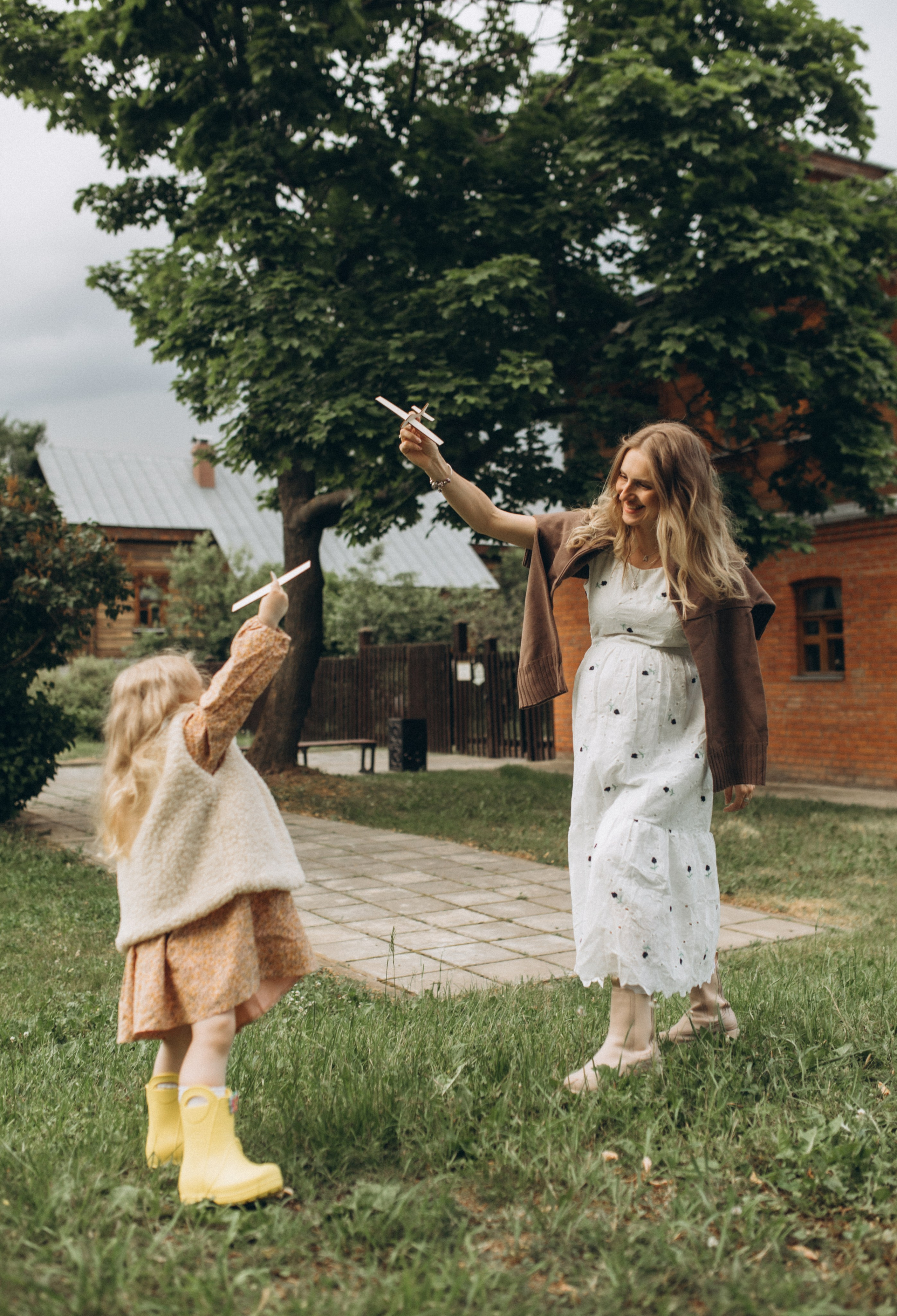 Семейная съемка на улице. Семейный и детский фотограф в Москве Антонина Смирнова