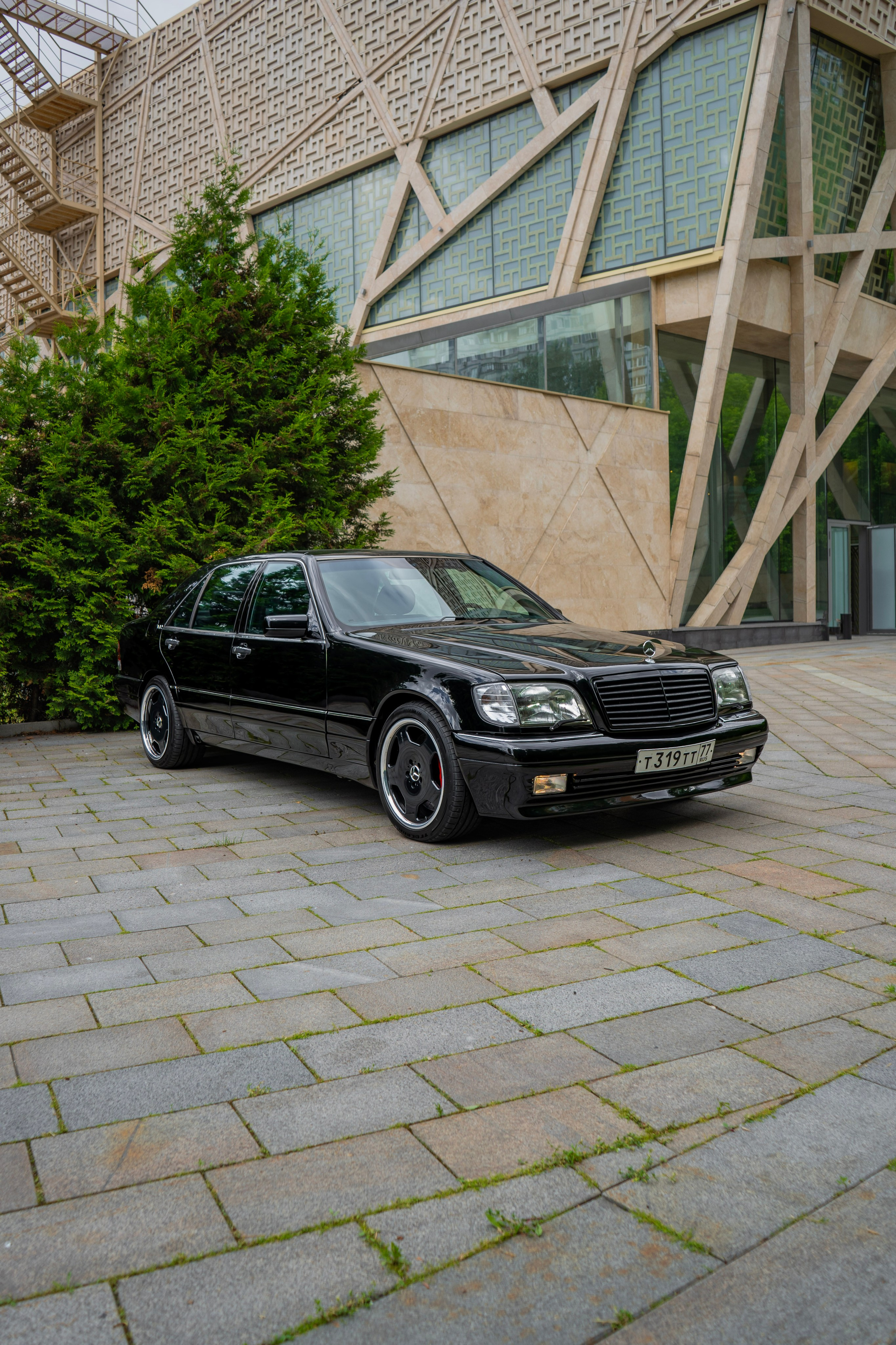 Mercedes W140. Автомобильный фотограф Ногинск Денис Городок