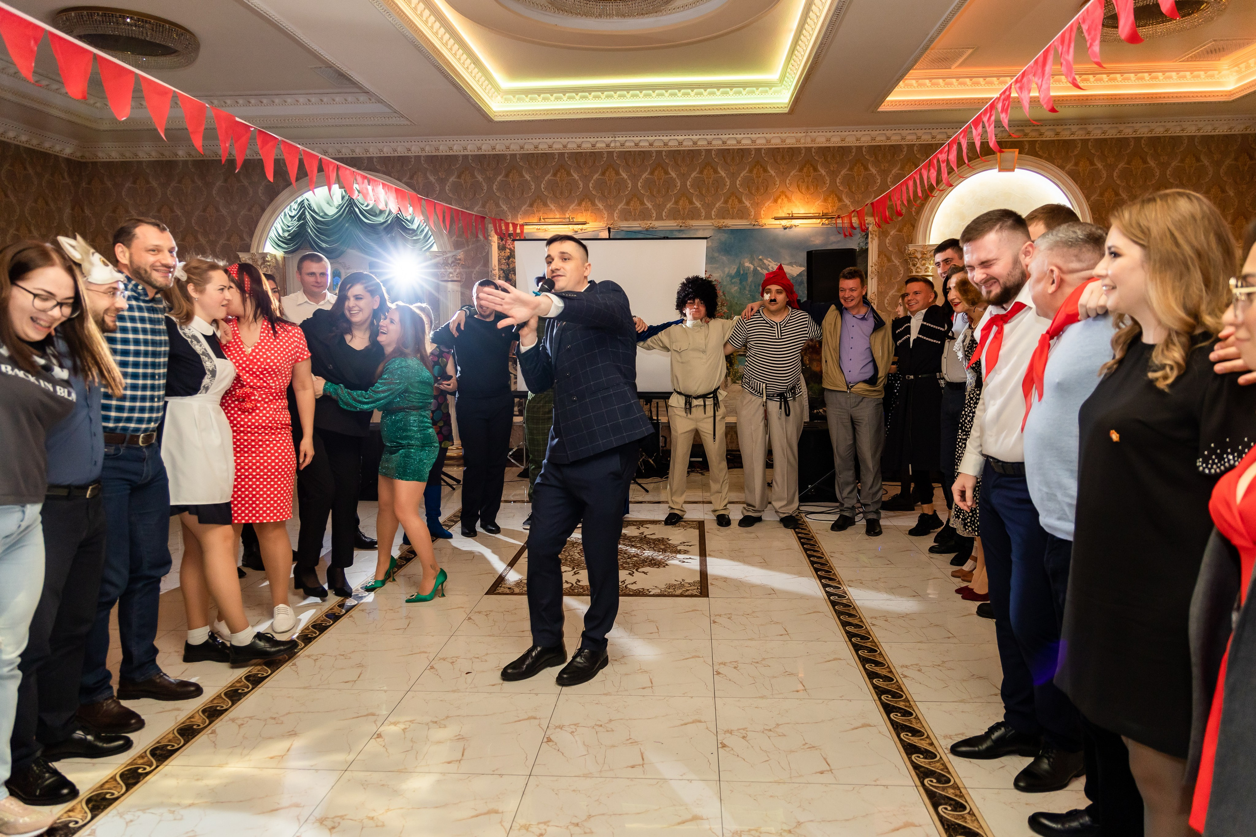 Новогодние корпоративы. Репортажный фотограф в Краснодаре Лагута Надежда