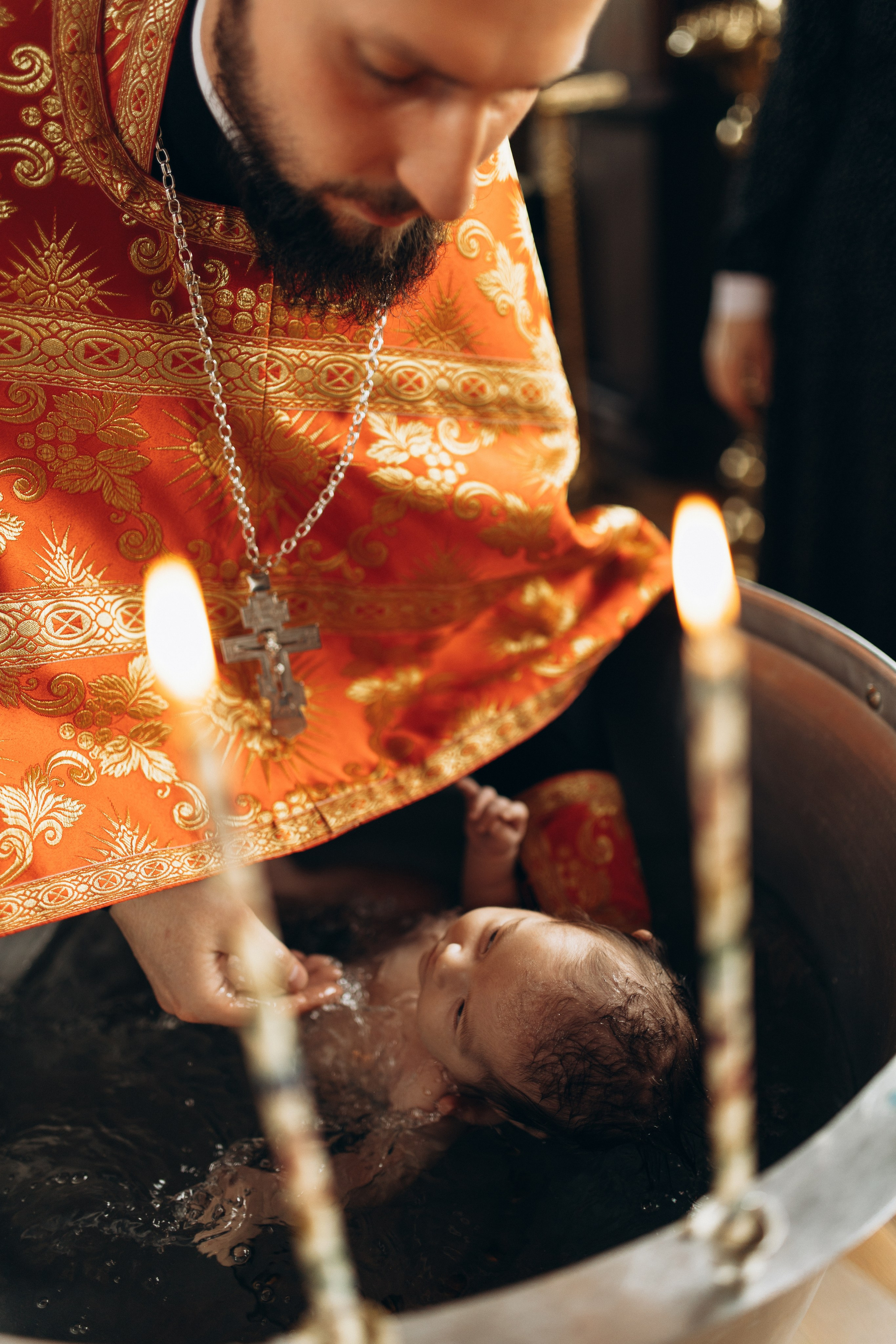 Крещение Лёвы. Самый теплый фотограф в Краснодаре Рябоконь Ксения