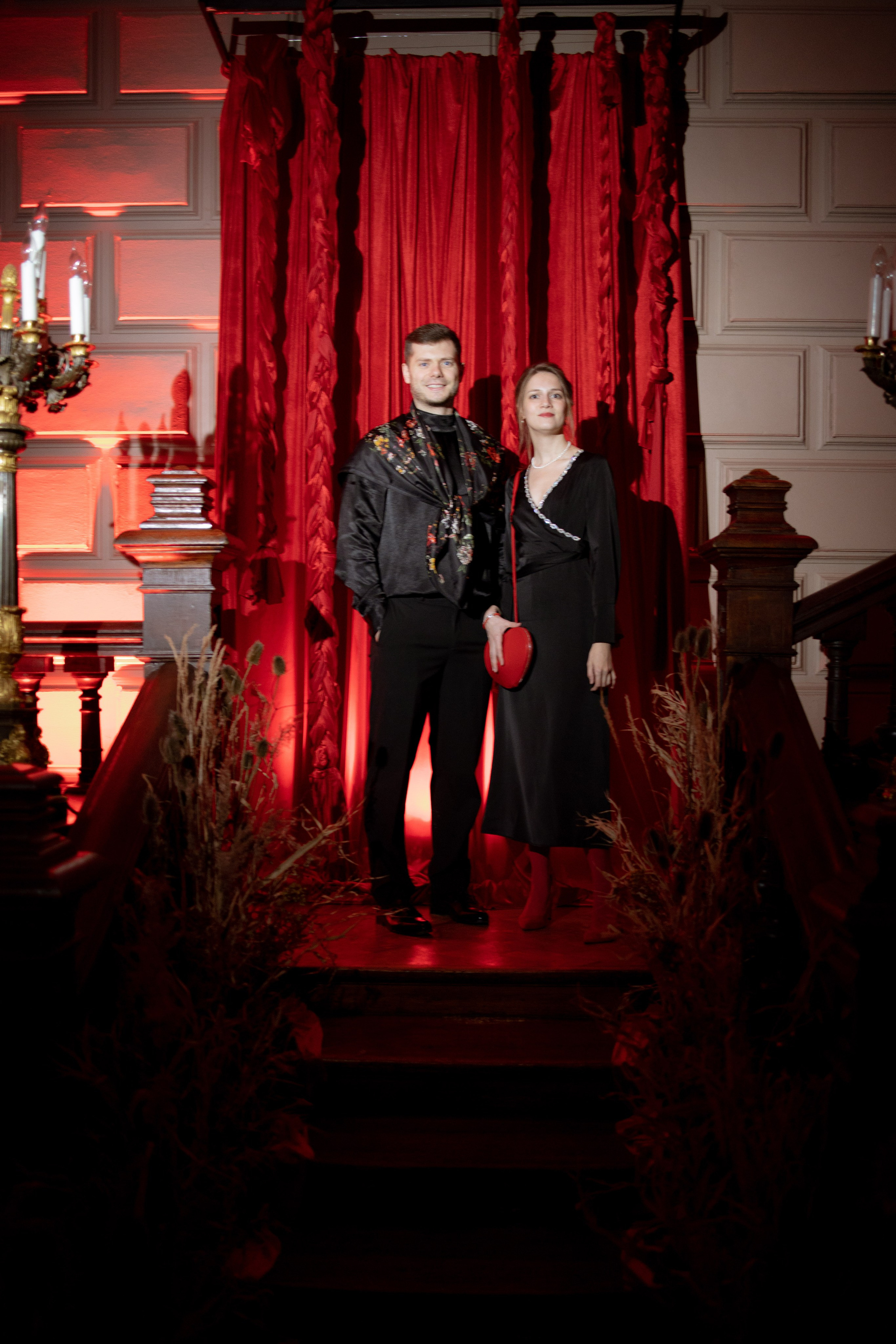 Новогодний корпоратив в фольклорном стиле. Особняк Лемана. Оформление свадеб, декор свадеб Вера Маркова, Москва