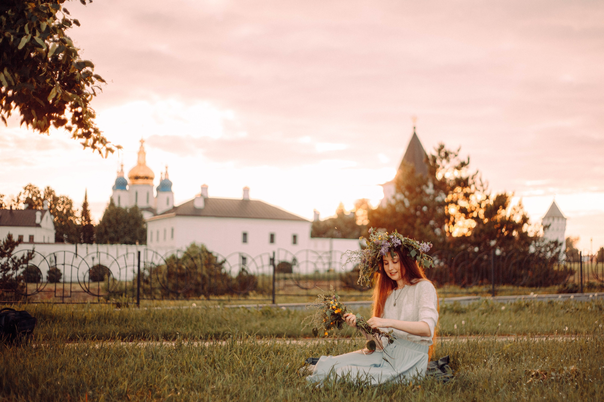 Девичьи венки. Арт-фотограф Крис Л. в Тобольске: портрет, семейные, свадьбы