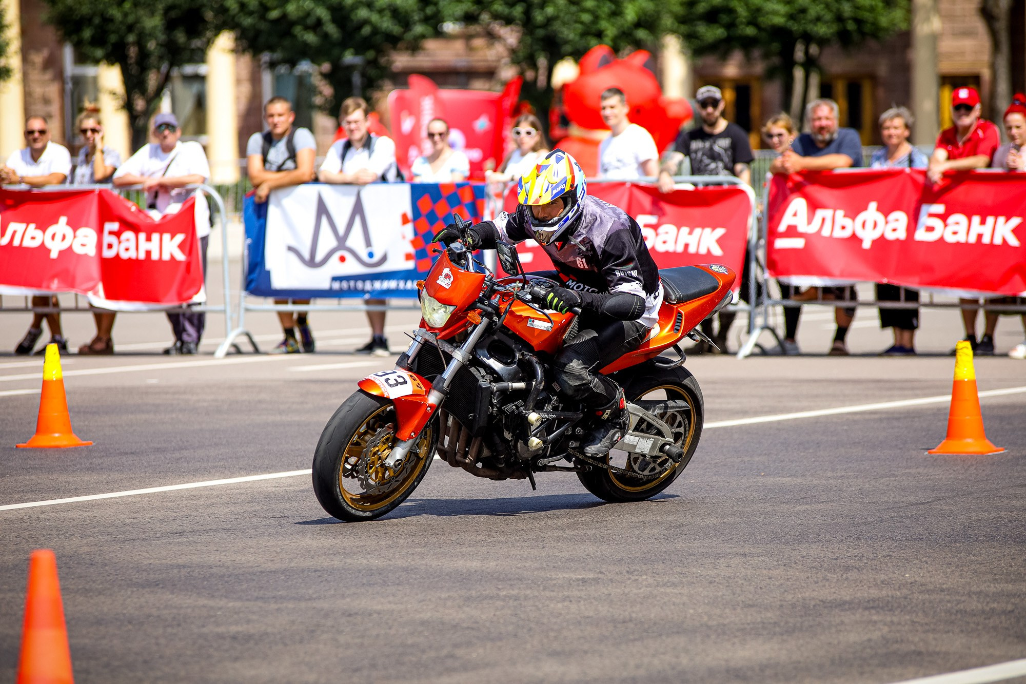 Кубок России по фигурному управлению мотоциклом. Спортивный фотограф Вадим Добедченков