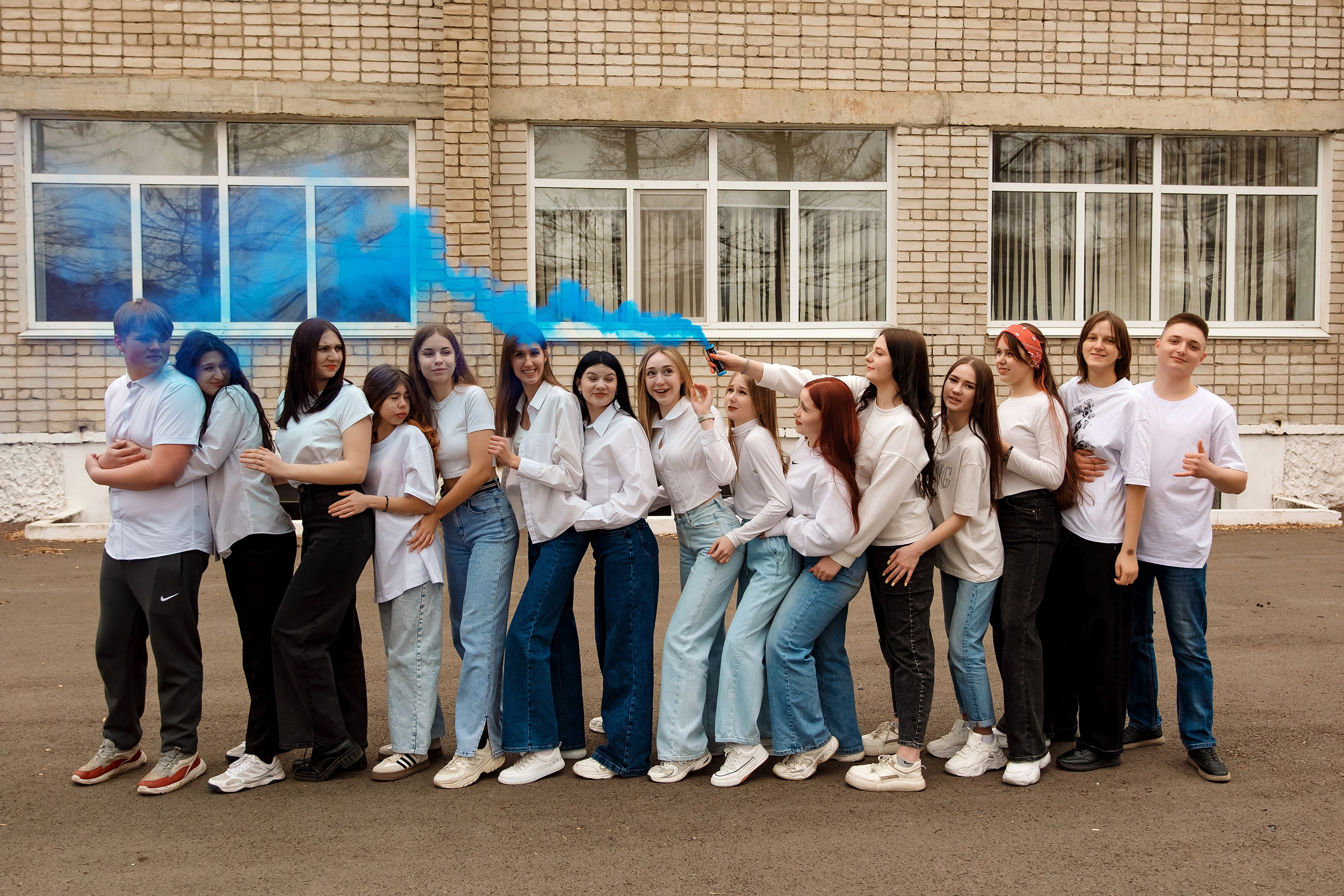 11 класс с. Барабаш. Фотограф Любовь Корниенко, Примоский край