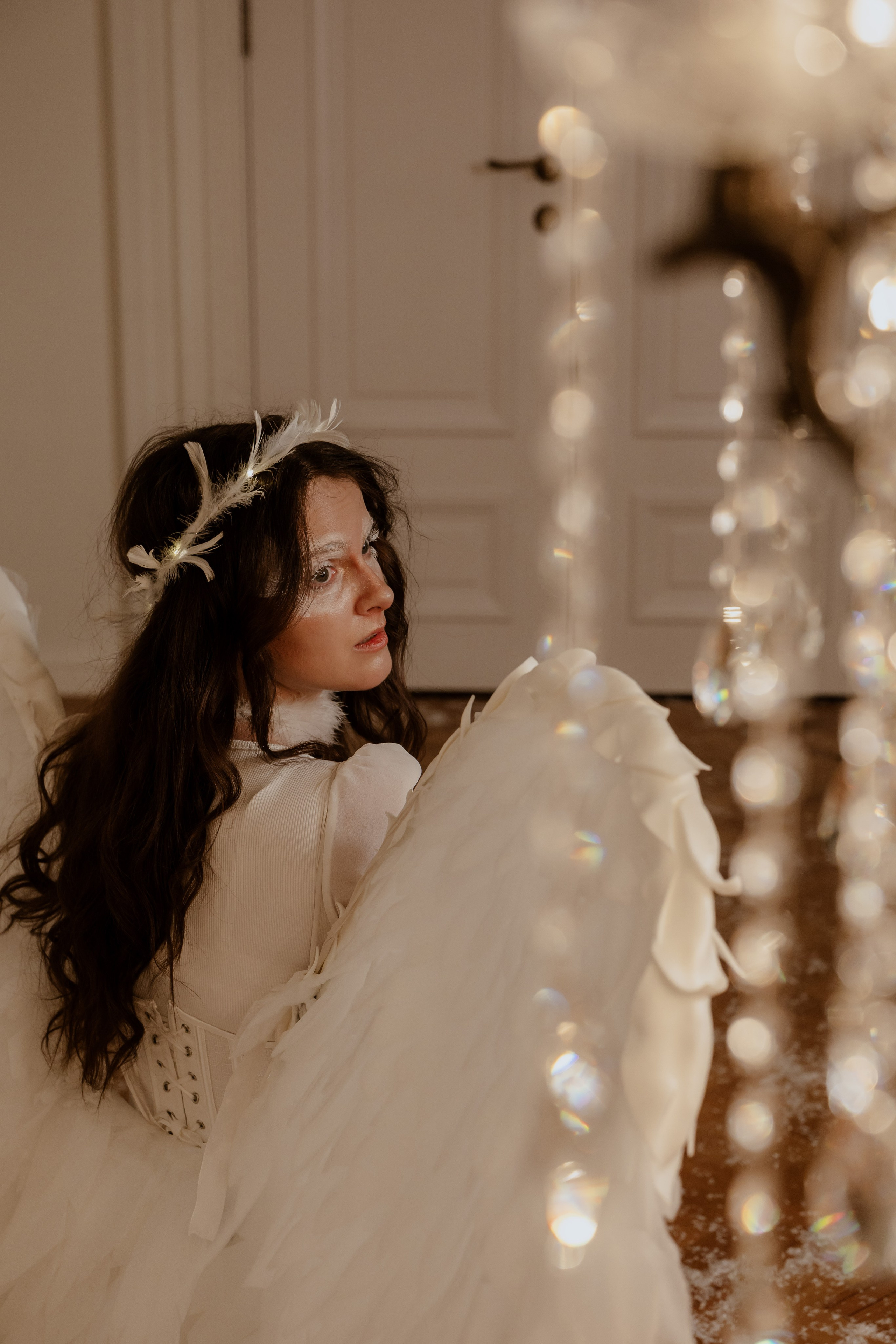 Фотосессия с крыльями ангела. Фотограф в Новосибирске Екатерина Васильева