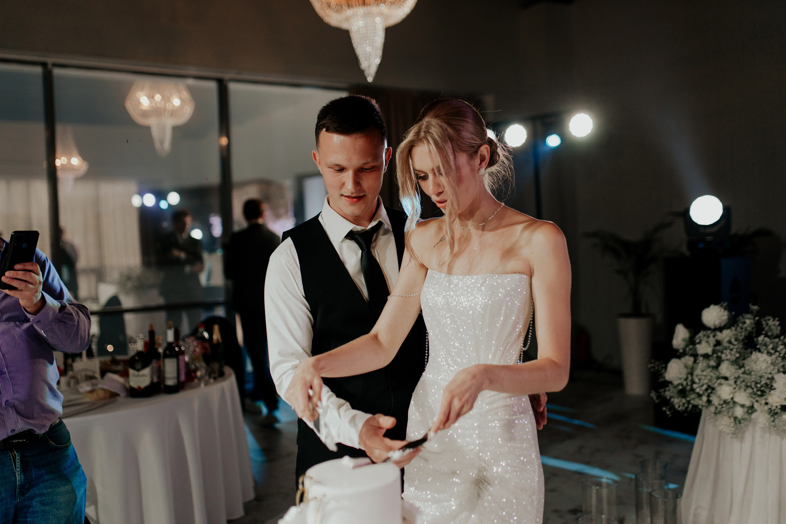 Свадебный банкет в Санкт-Петербурге — Трогательная фотосессия с родными и лавстори. Фотограф в Санкт-Петербурге Лиза Семченкова