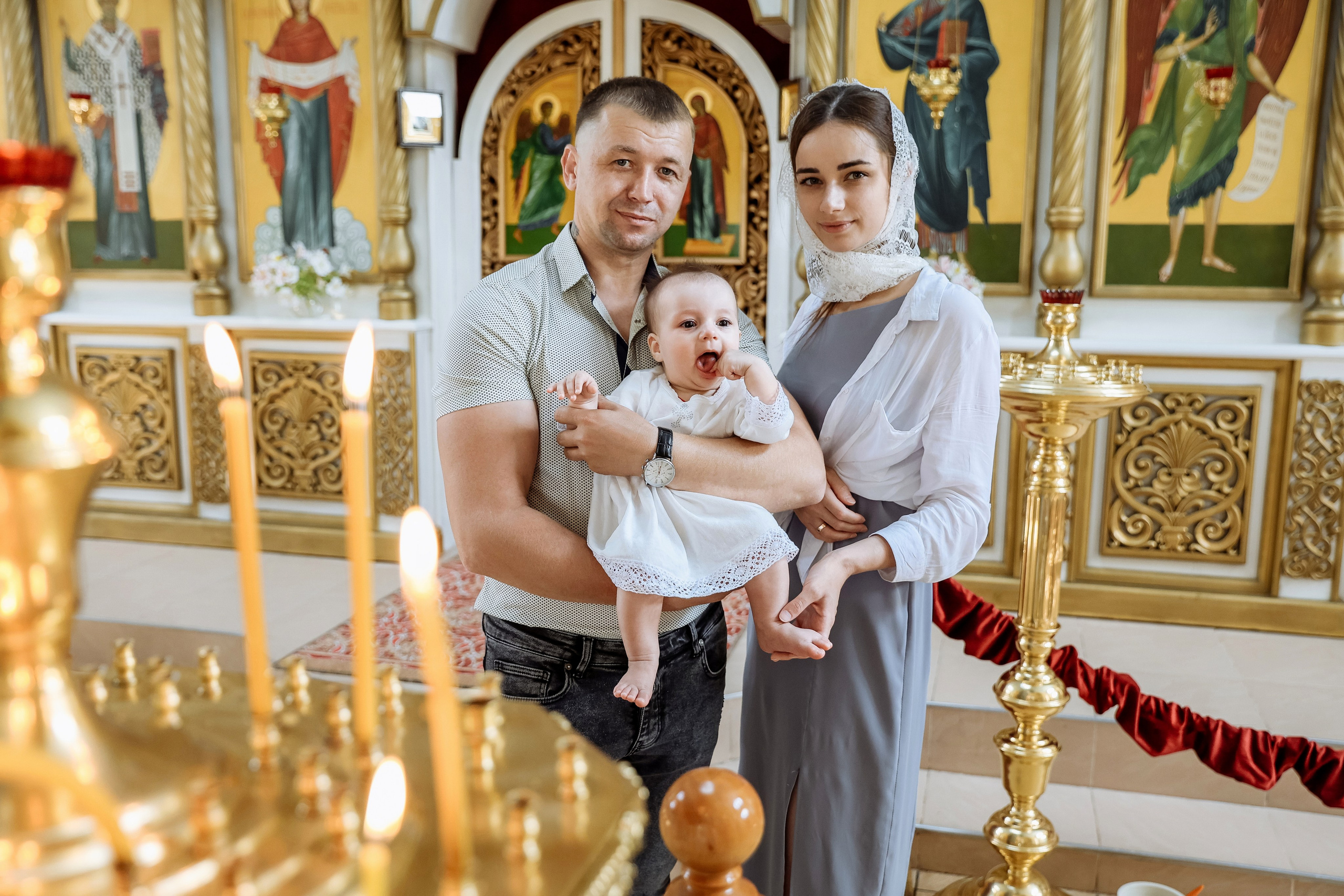 Крещение Виктории. Свадебный фотограф Ольга Гречко