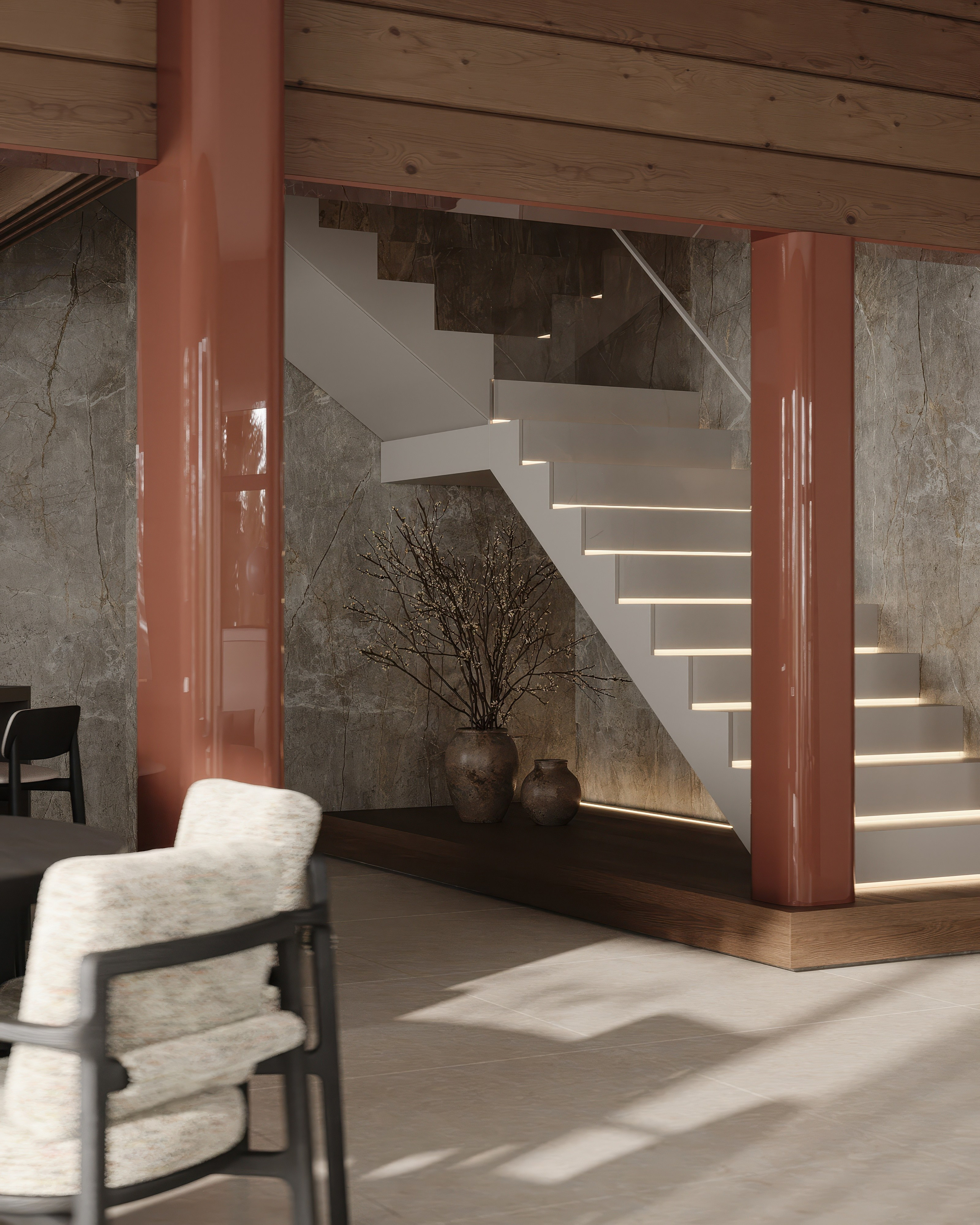 Частный дом/ Дизайнер: LINES DESIGN. Студия интерьерной визуализации tmshkn.vis