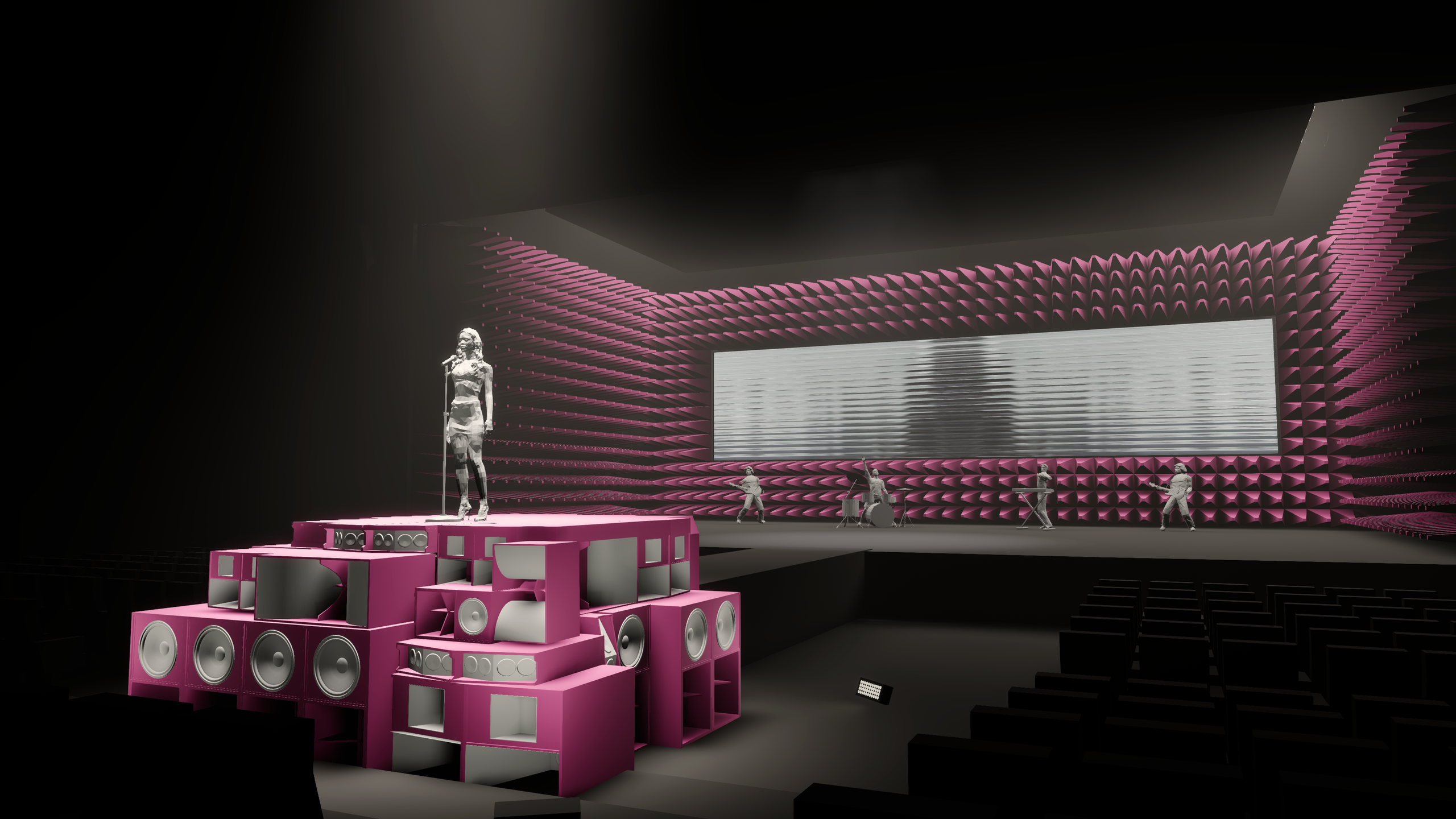 SOUNDPROOF STAGE. OOPS