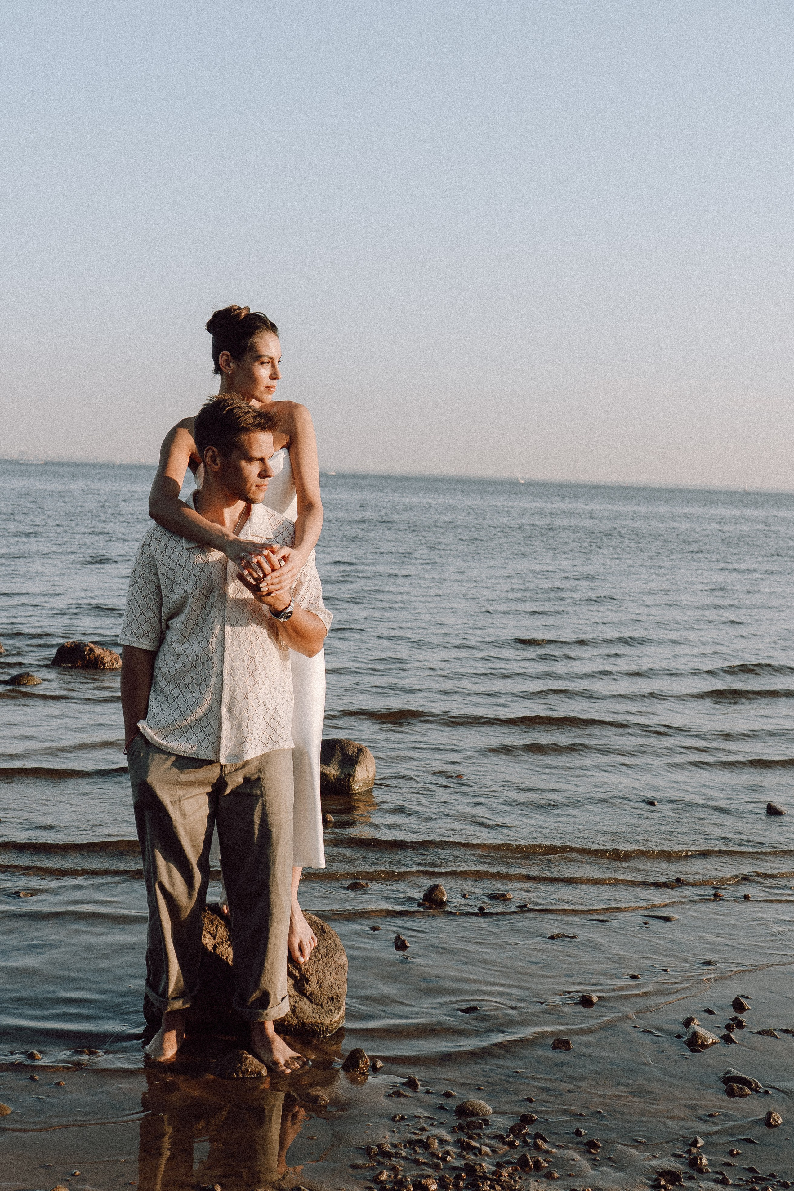 СВАДЕБНАЯ ФОТОСЕССИЯ ВЫЕЗДНОЙ ЦЕРЕМОНИИ (ФИНСКИЙ ЗАЛИВ). Профессиональный фотограф, Санкт-Петербург — Виктория Богомолова