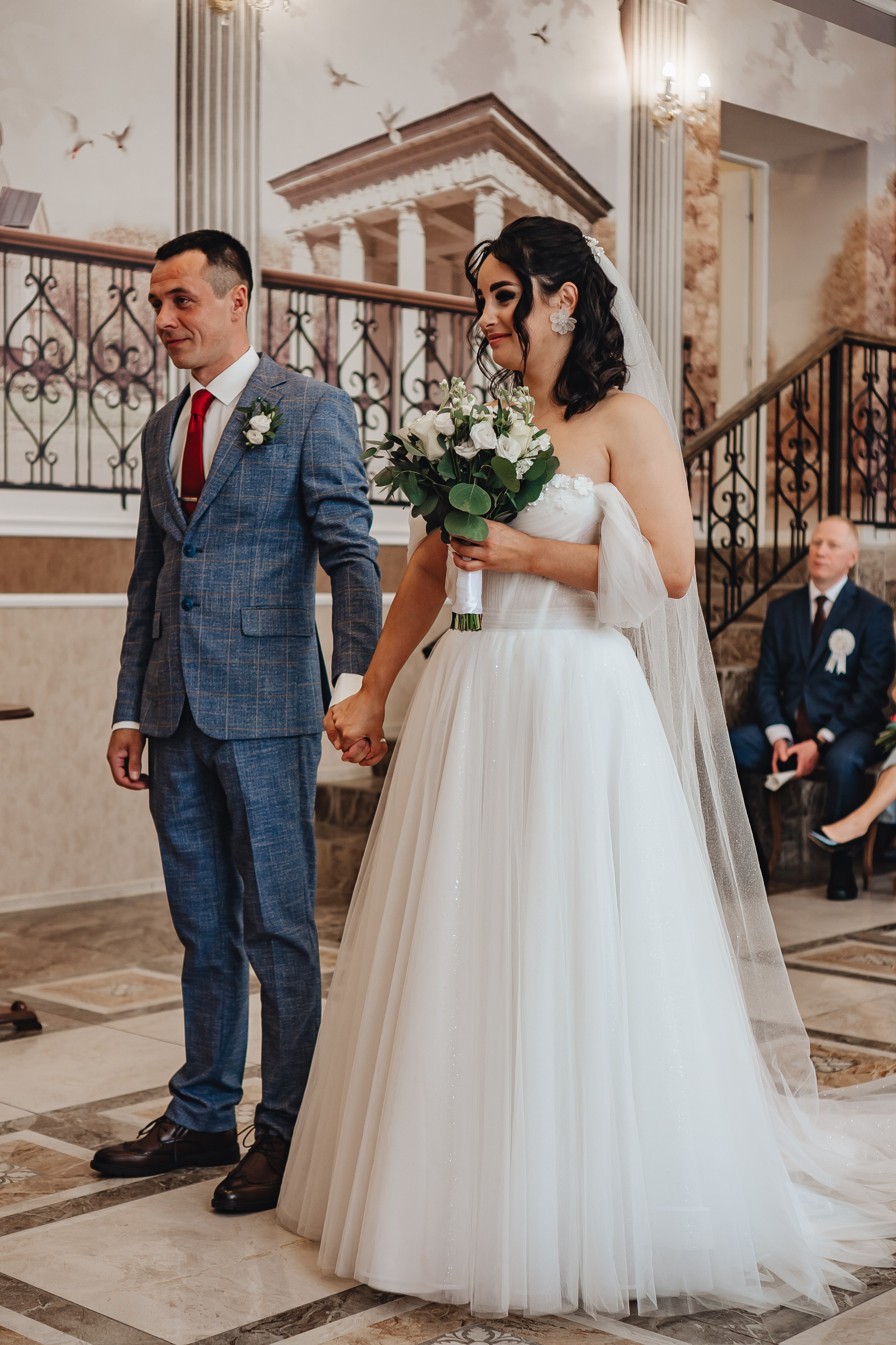 СВАДЕБНАЯ СЬЕМКА В ЗАГСЕ НА МОСКОВСКОМ ПРОСПЕКТЕ. Профессиональный фотограф, Санкт-Петербург — Виктория Богомолова