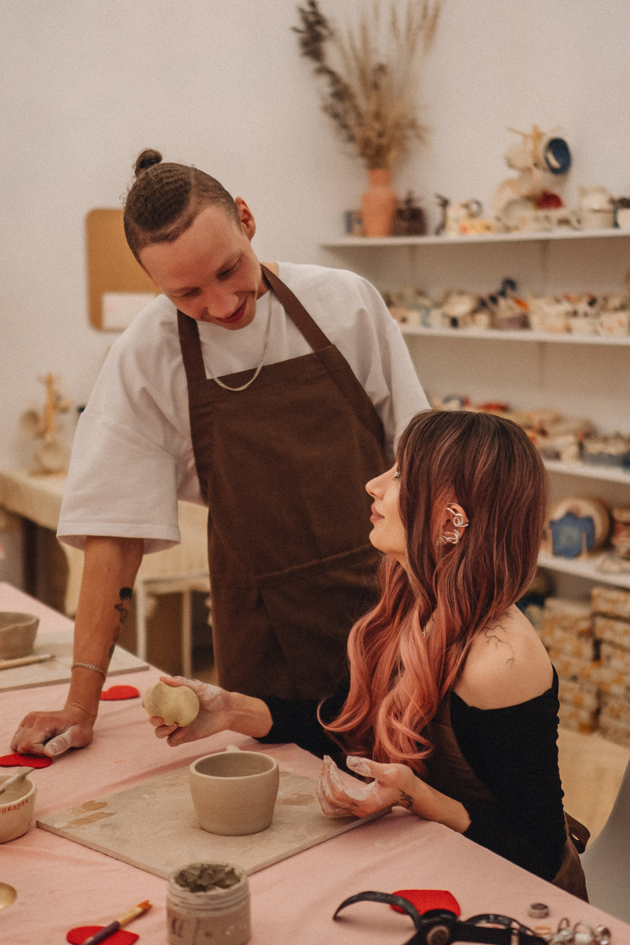 СВИДАНИЕ В ГОНЧАРНОЙ МАСТЕРСКОЙ. Профессиональный фотограф, Санкт-Петербург — Виктория Богомолова