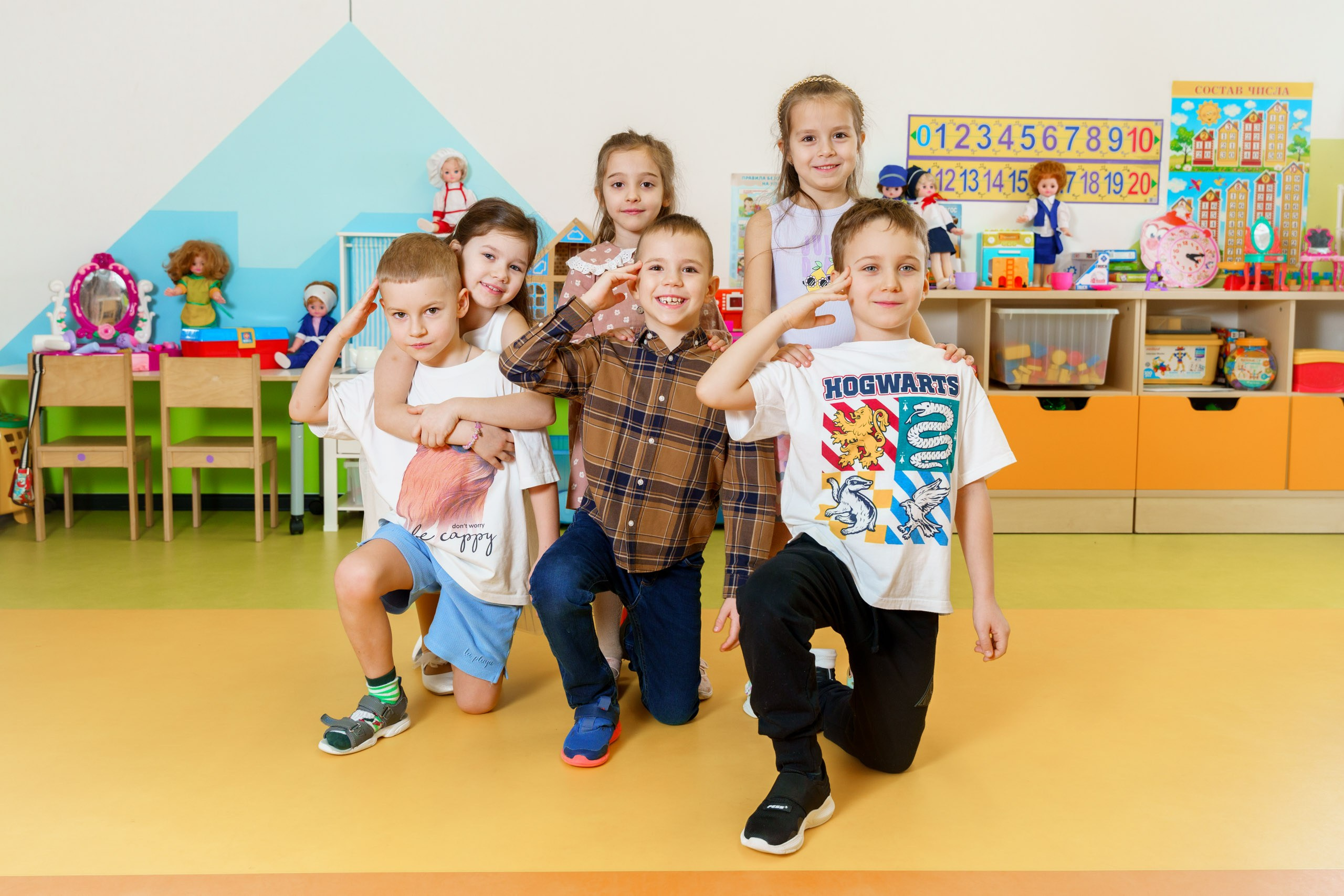 Фотосессия для выпускного альбома в детском саду. Школьный фотограф Троицк