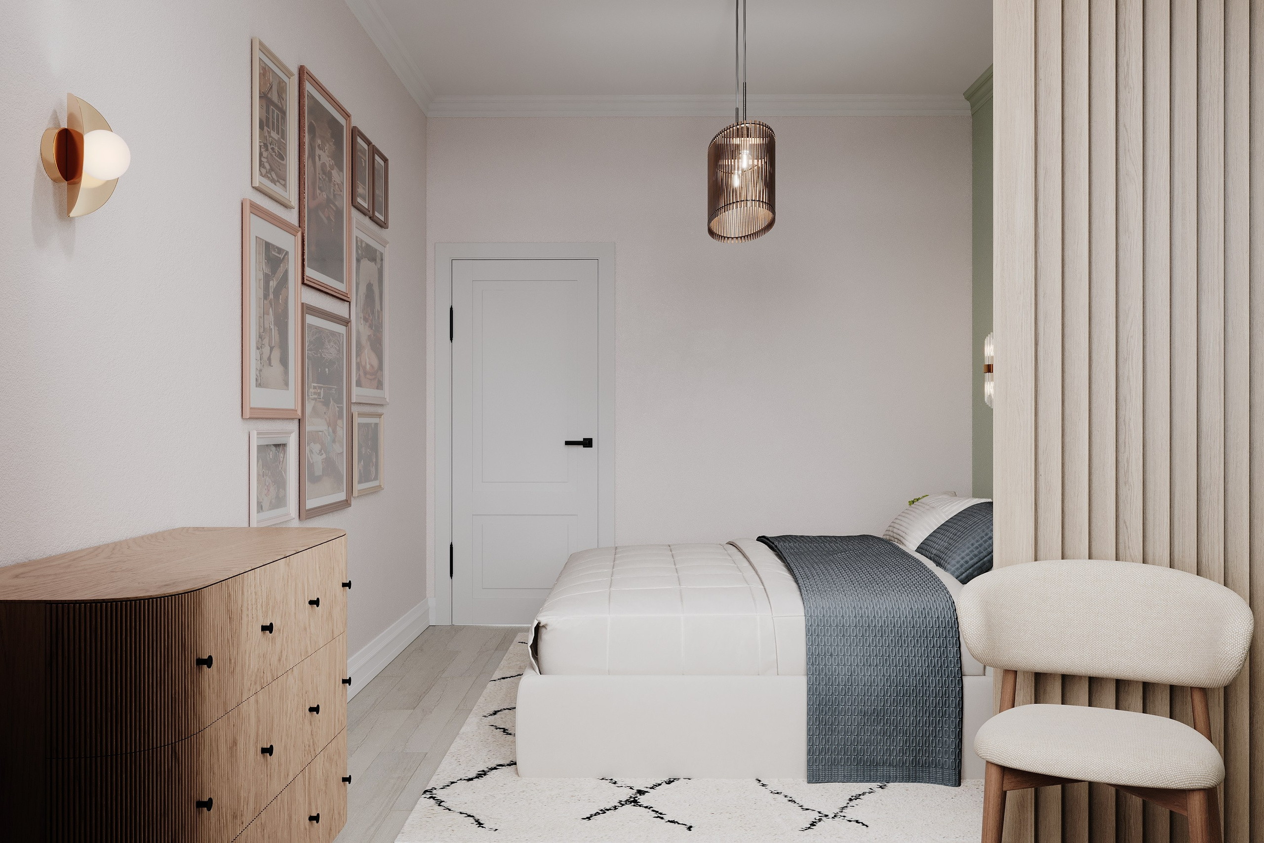 Москва, ЖК Nagatino i-Land. Modern Muf студия дизайна интерьера