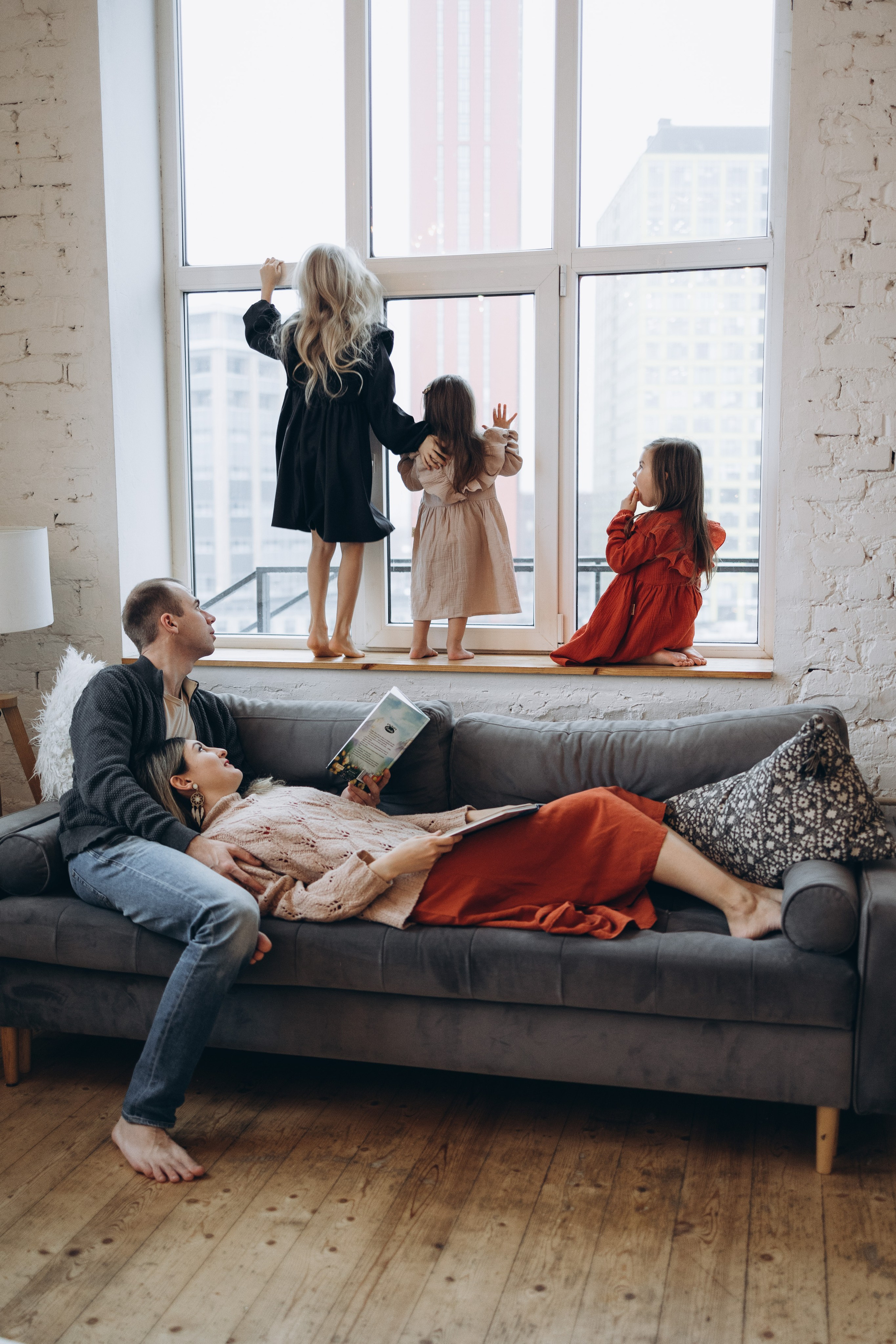 Эля, Вася, Алиса, Ева, Мира. Семейный фотограф в Москве Виктория Ястребинская