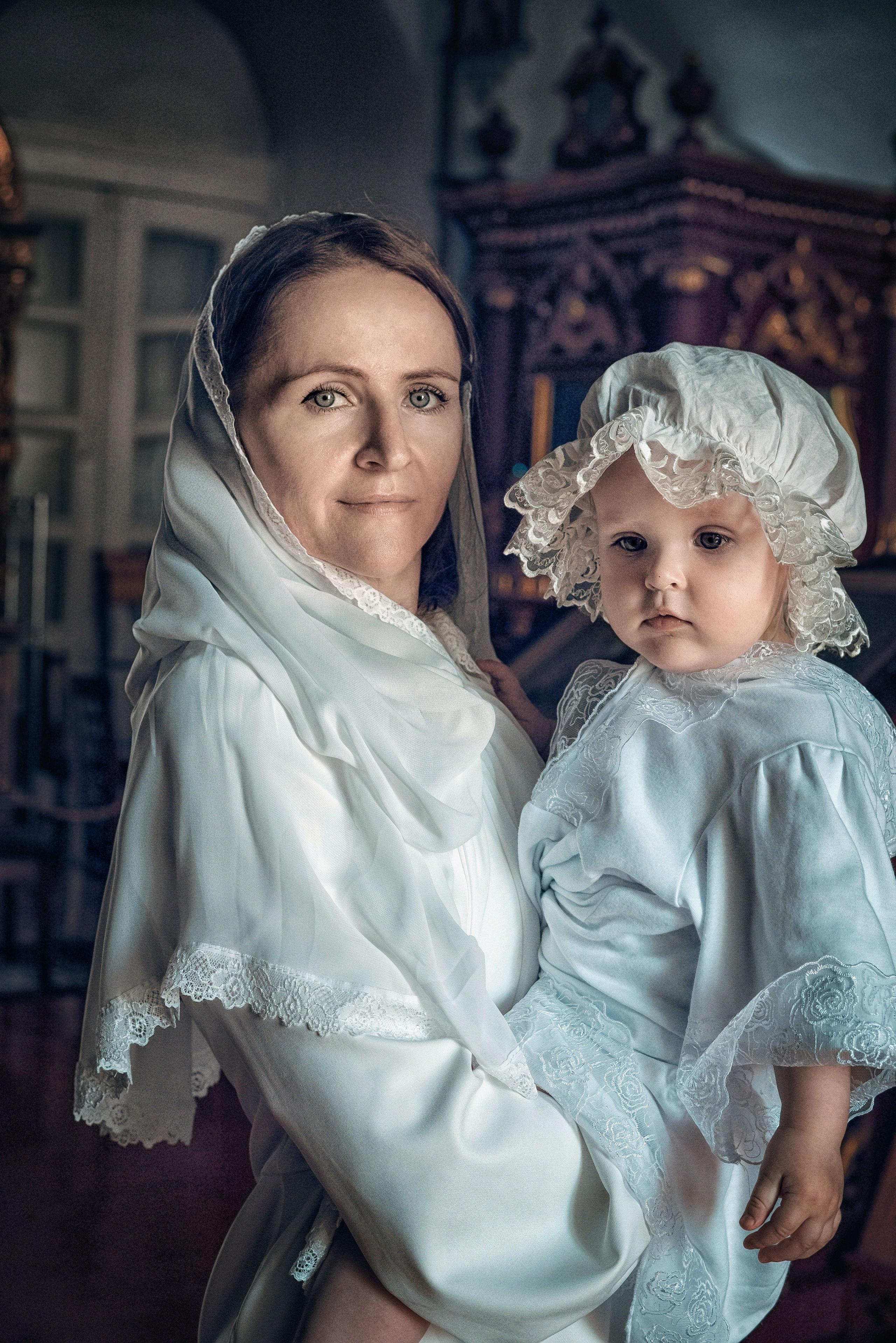 Съемка таинства крещения в Красноярске. Фотографы крещения/венчания  Красноярск Татьяна и Вячеслав Переваловы