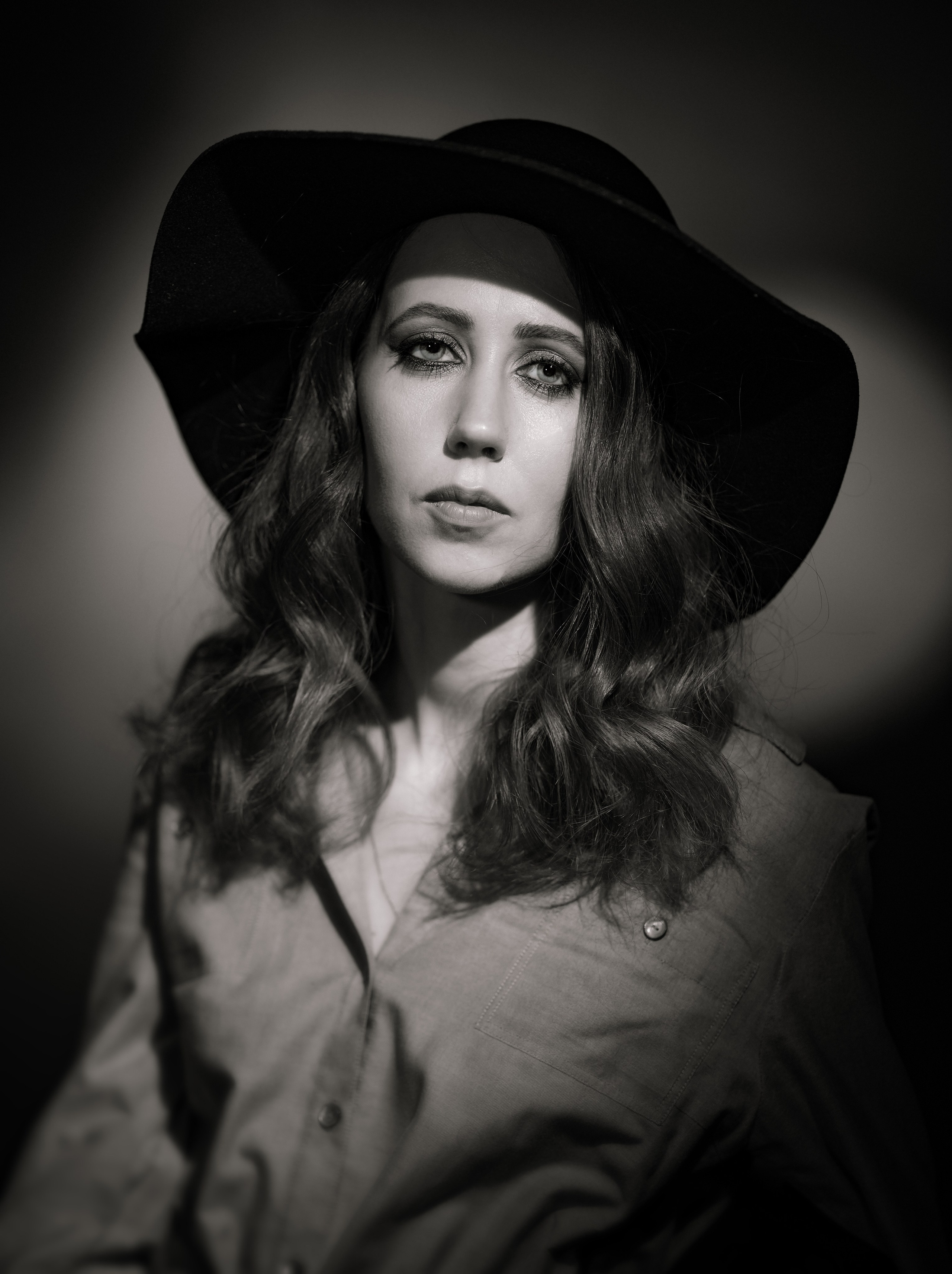 Студийная фотосессия Марии. Портретная съемка в Москве, студийный фотограф Игорь Фомин