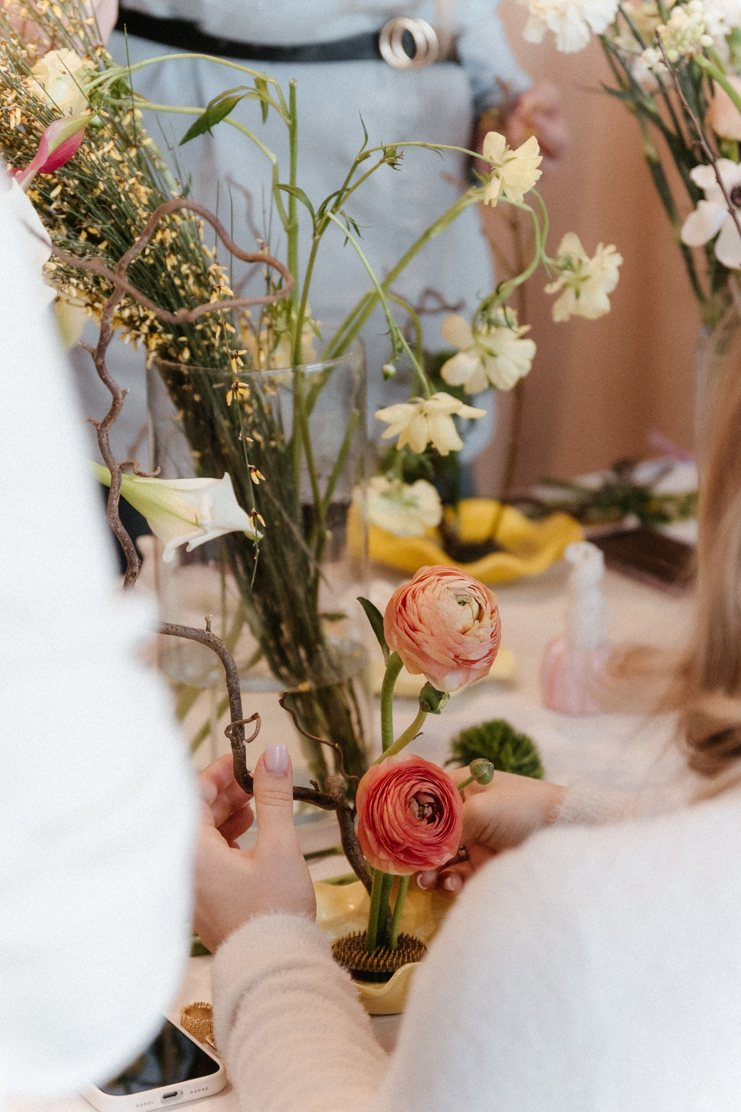 Мастер Класс по созданию Экибаны. Фотограф Муратова Алена