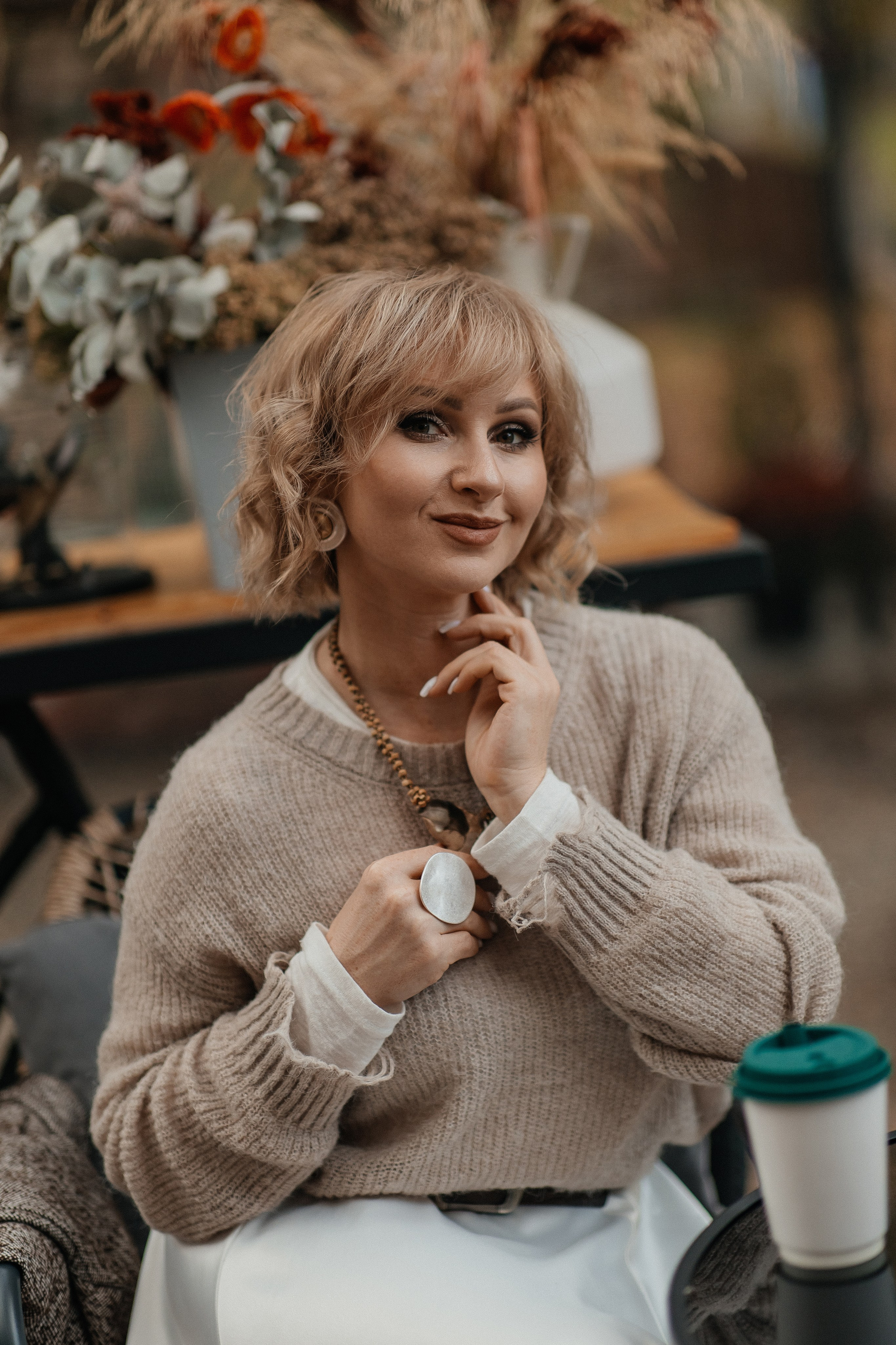 Маша и осень