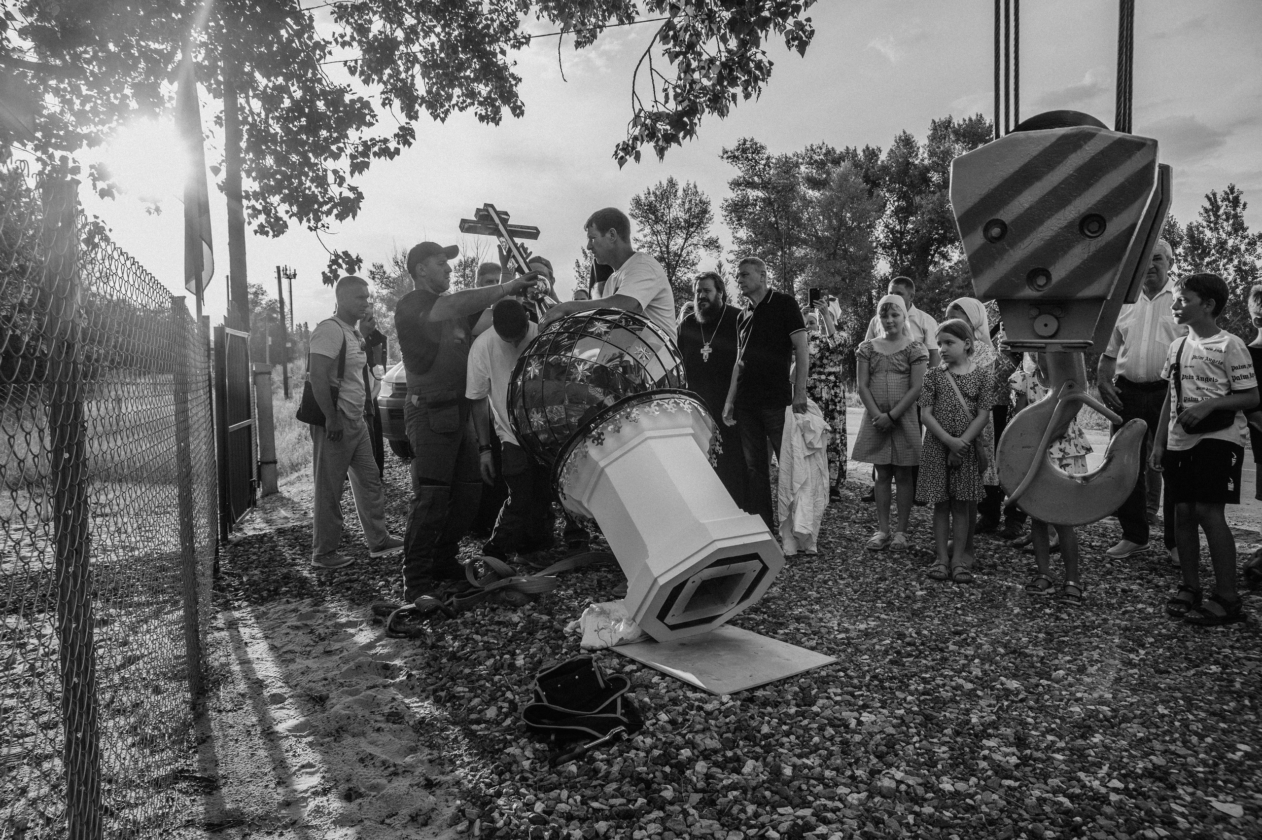 Освещение купола в храме Казанской иконы Божьей Матери х. Закутский. Церковный, семейный и репортажный фотограф Волгоград, Волжский