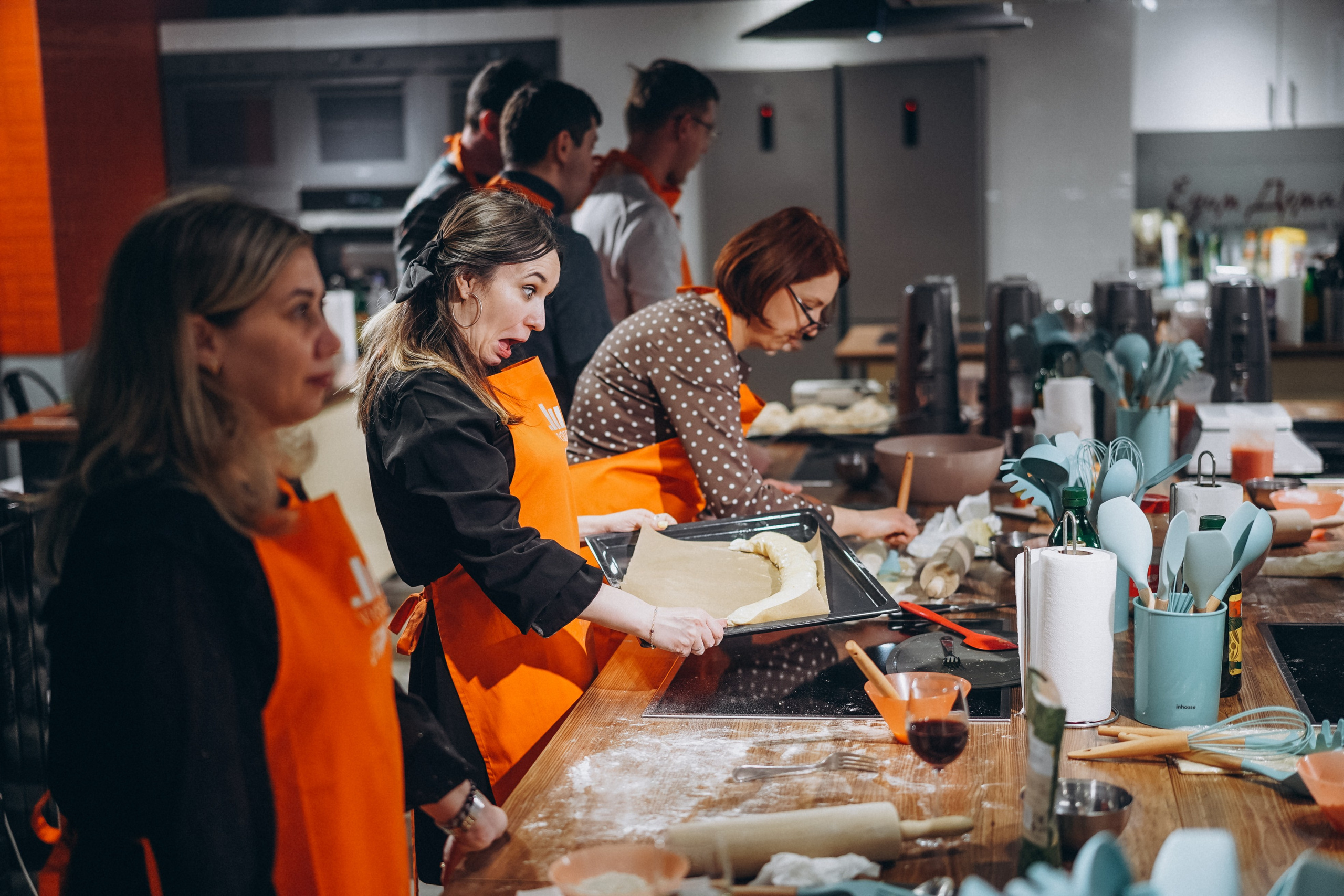Репортаж с кулинарной студии Юлии Высоцкой. Портретный фотограф в Москве Илья Корненков