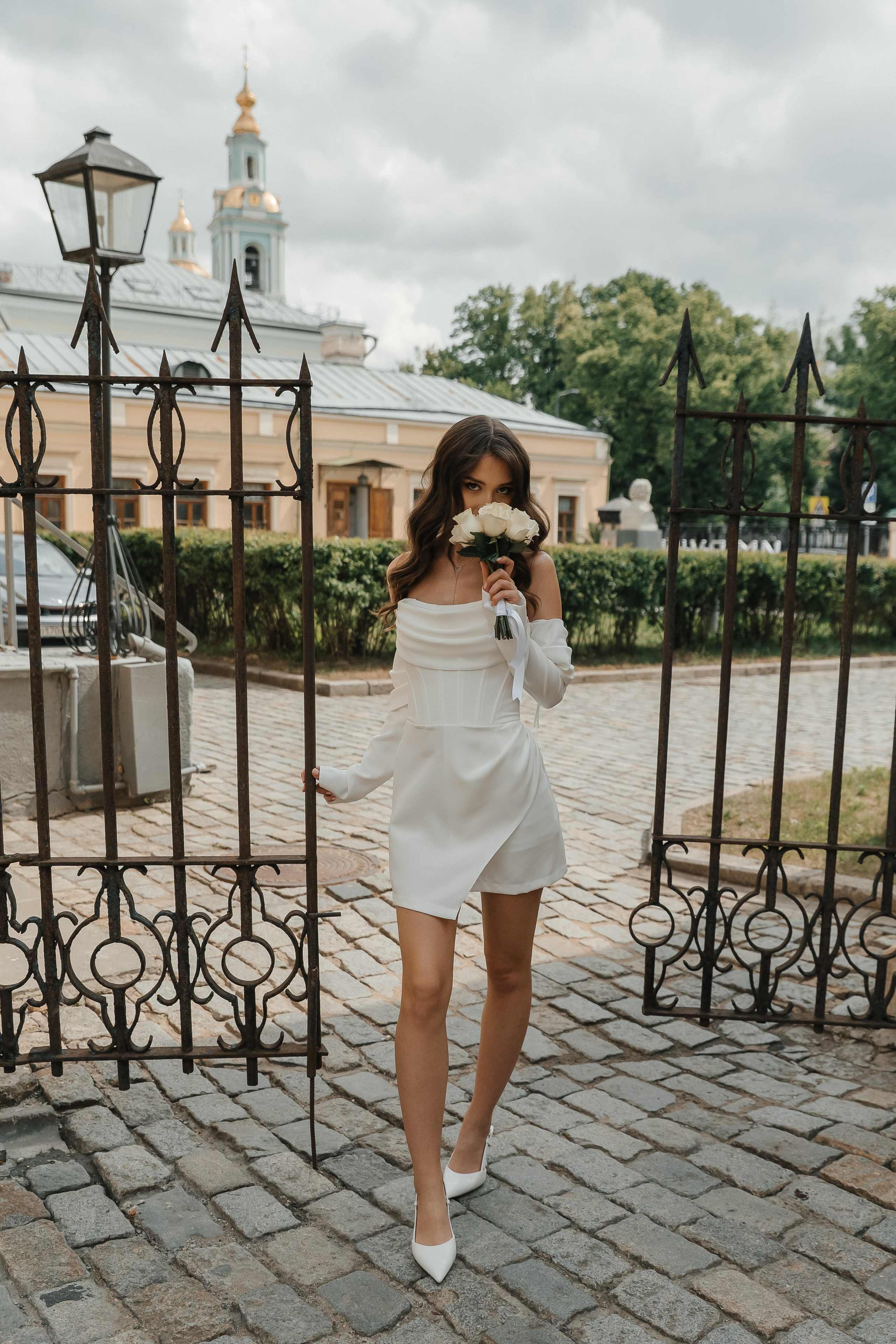 Свадебная фотосессия в Библиотеке-читальне им. А. С. Пушкина. Фотограф и видеограф Анна Домашенко