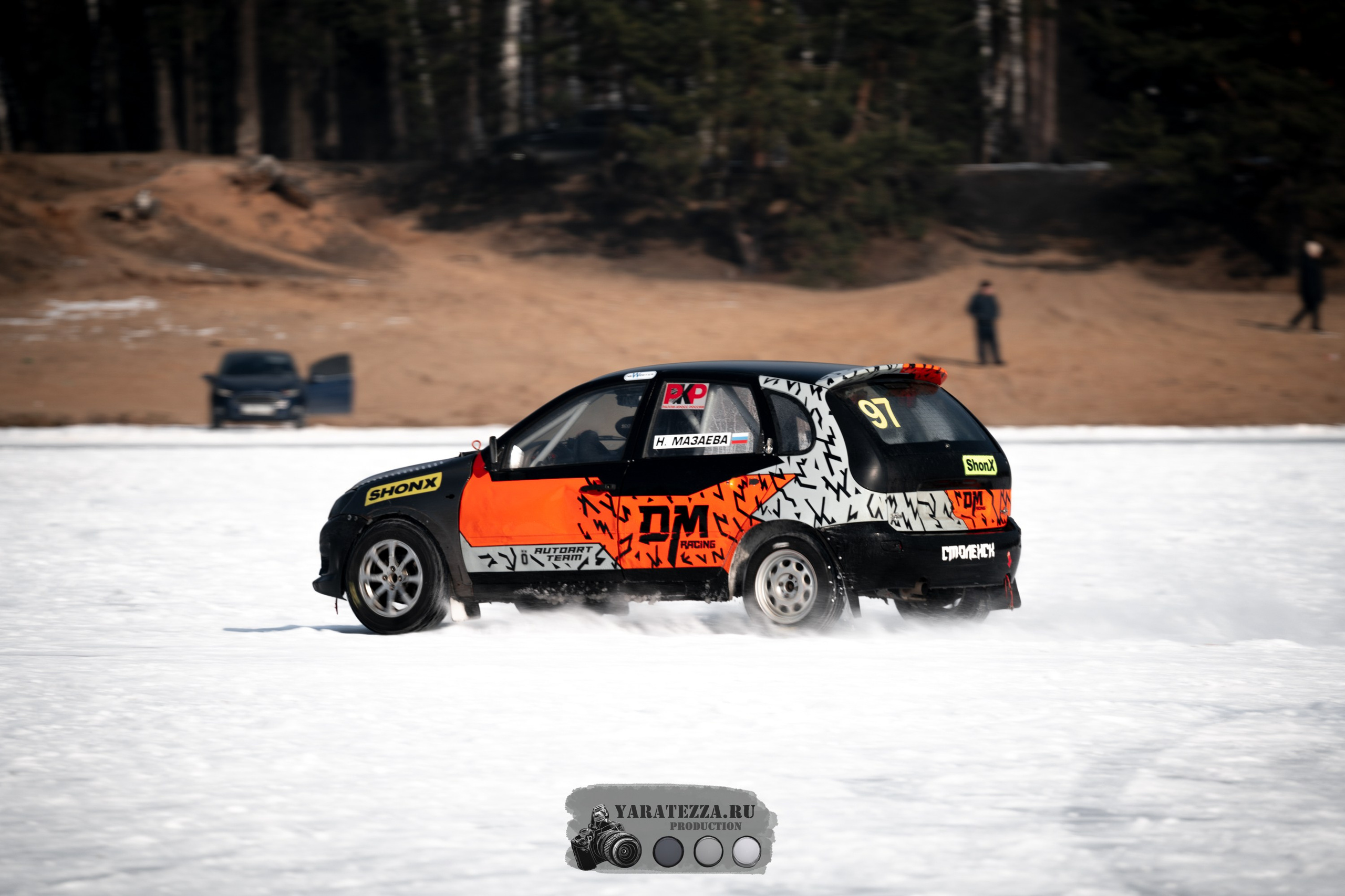 Тренировочный день на ледовой трассе. Yaratezza production