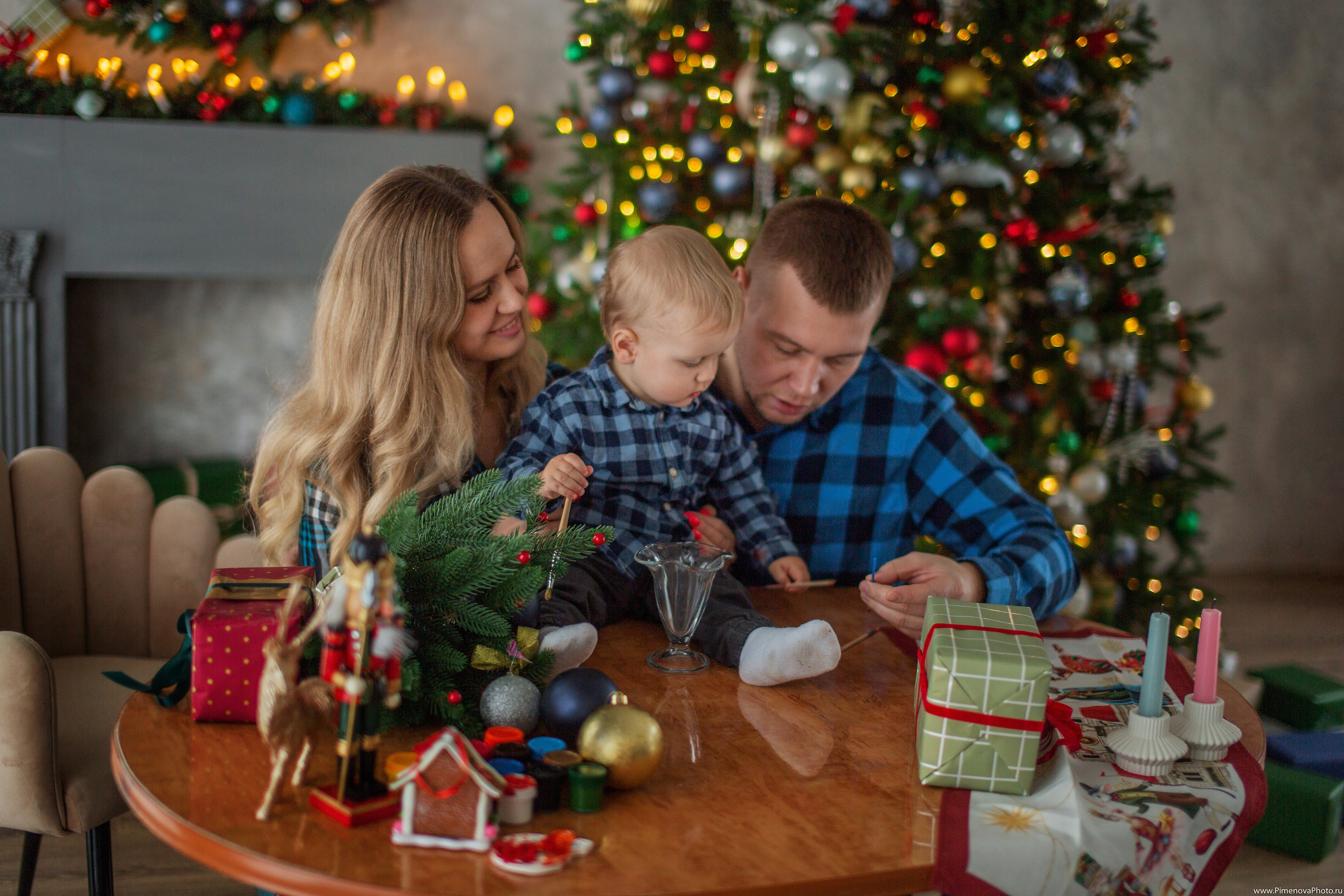 Новогодняя сказка Маркуса, 2024. Семейный и детский фотограф в Петрозаводске