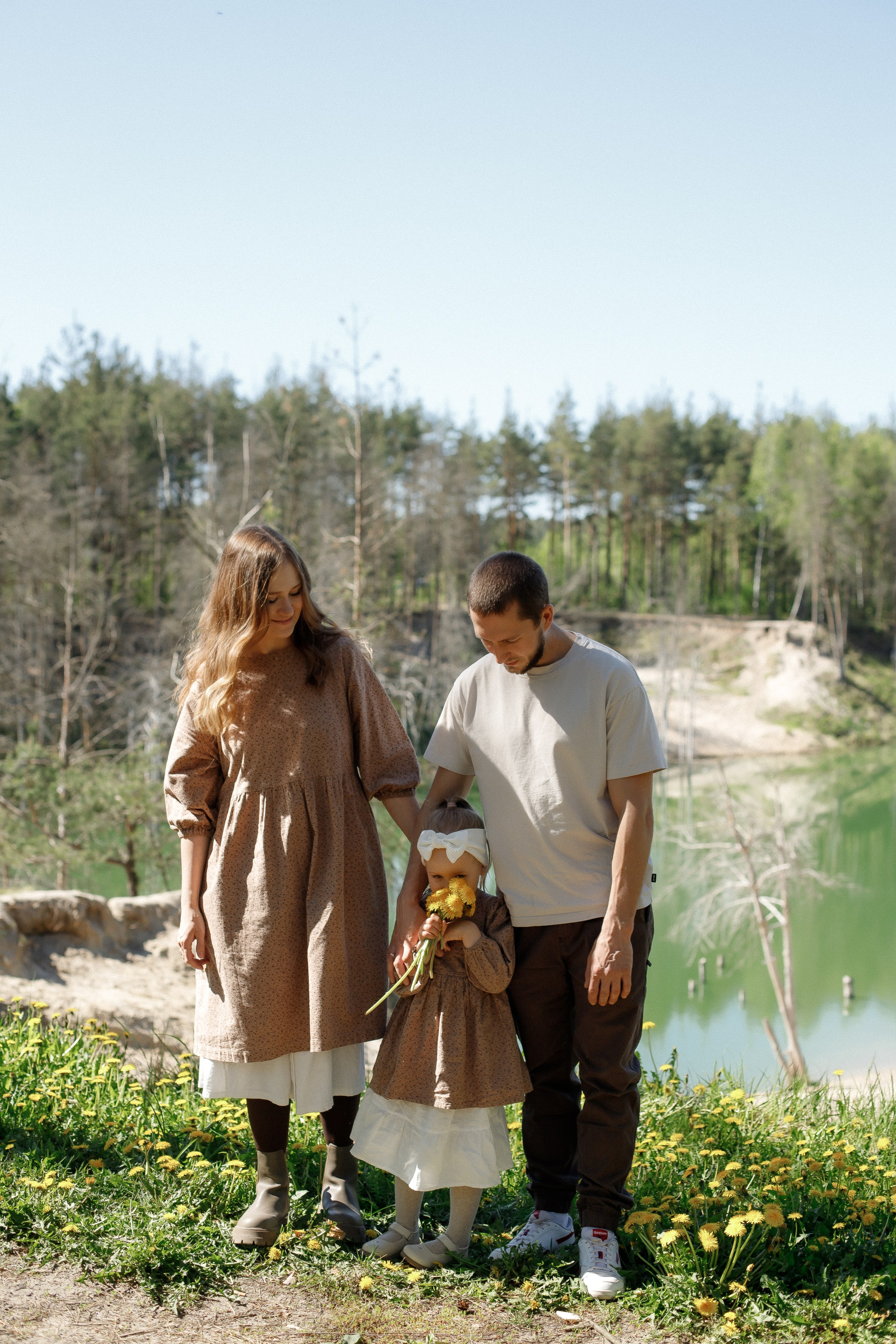 Семейная съемка на карьере. Фотограф Карпачан Анастасия