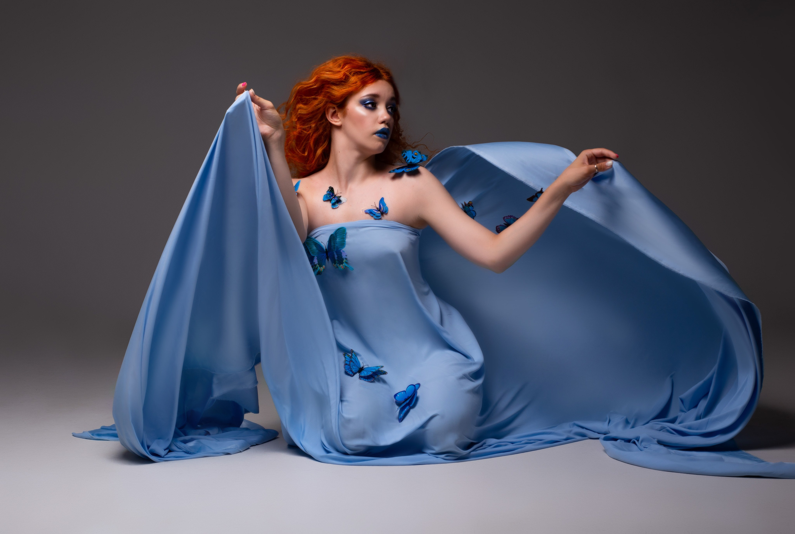 ДИАНА & БАБОЧКИ. Фотограф в стиле VOGUE ВОРОНЕЖ