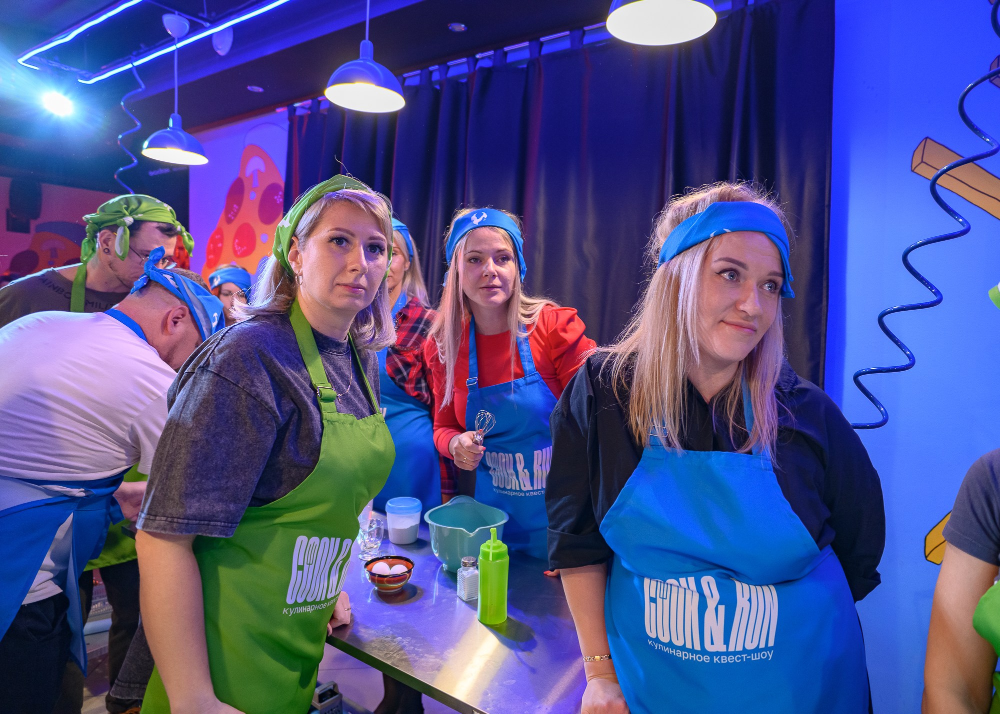 Кулинарный квест-шоу CooknRun. Фотограф Александр Данилов