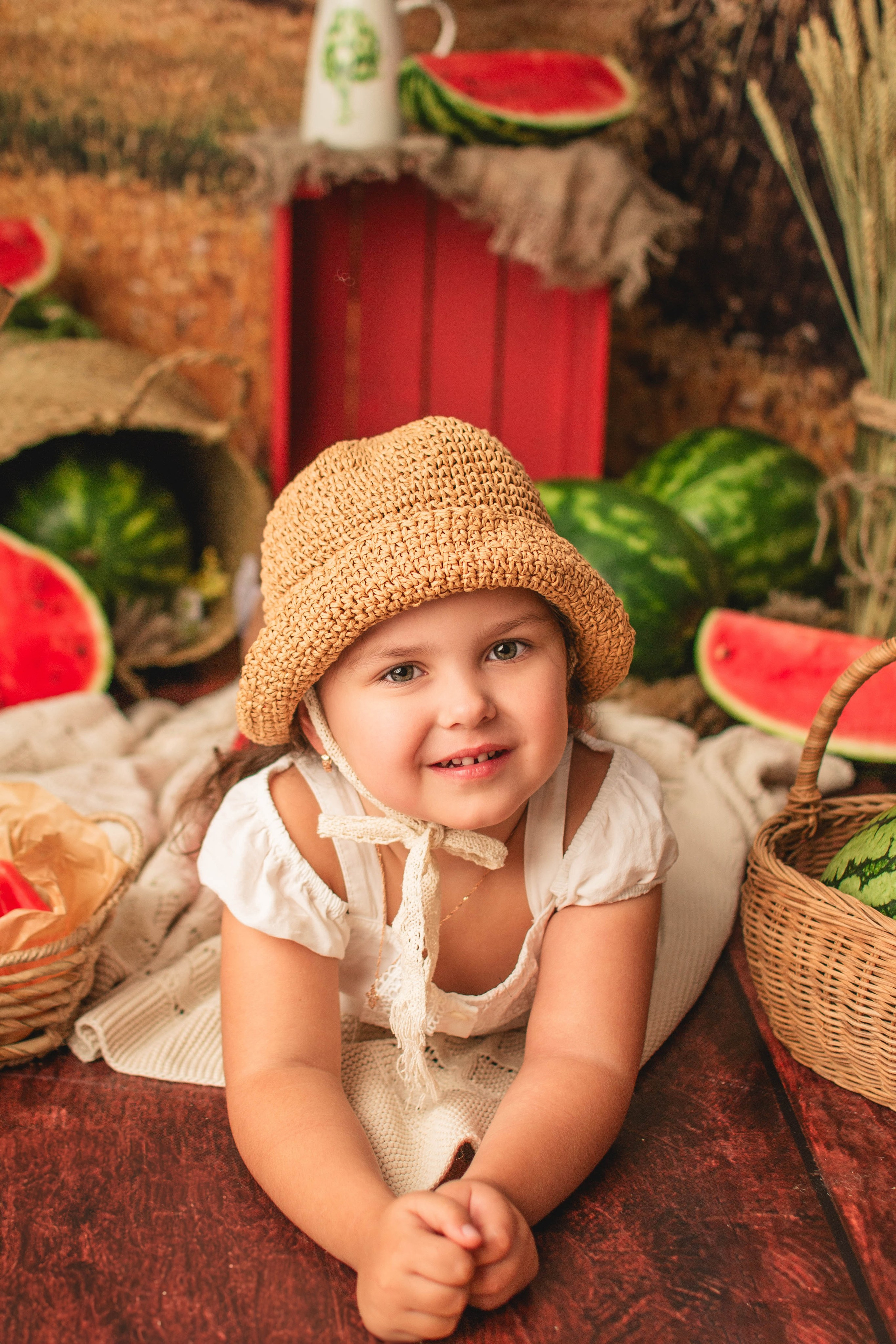 Арбузный 2024. Фотограф новорождённых в Санкт-Петербурге Наталья Булгакова