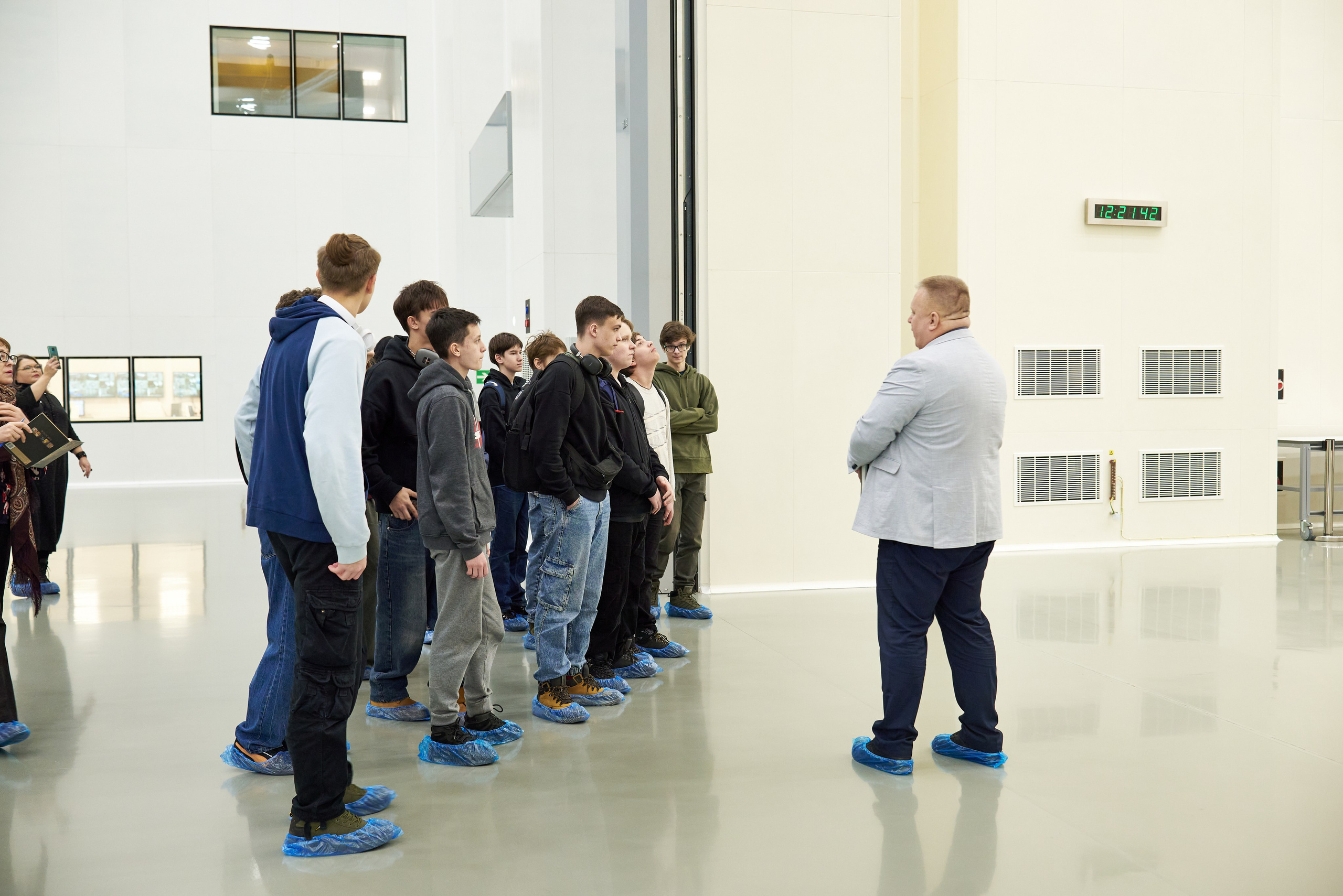 Экскурсия в «Газпром Космические системы». Фотограф Щёлково