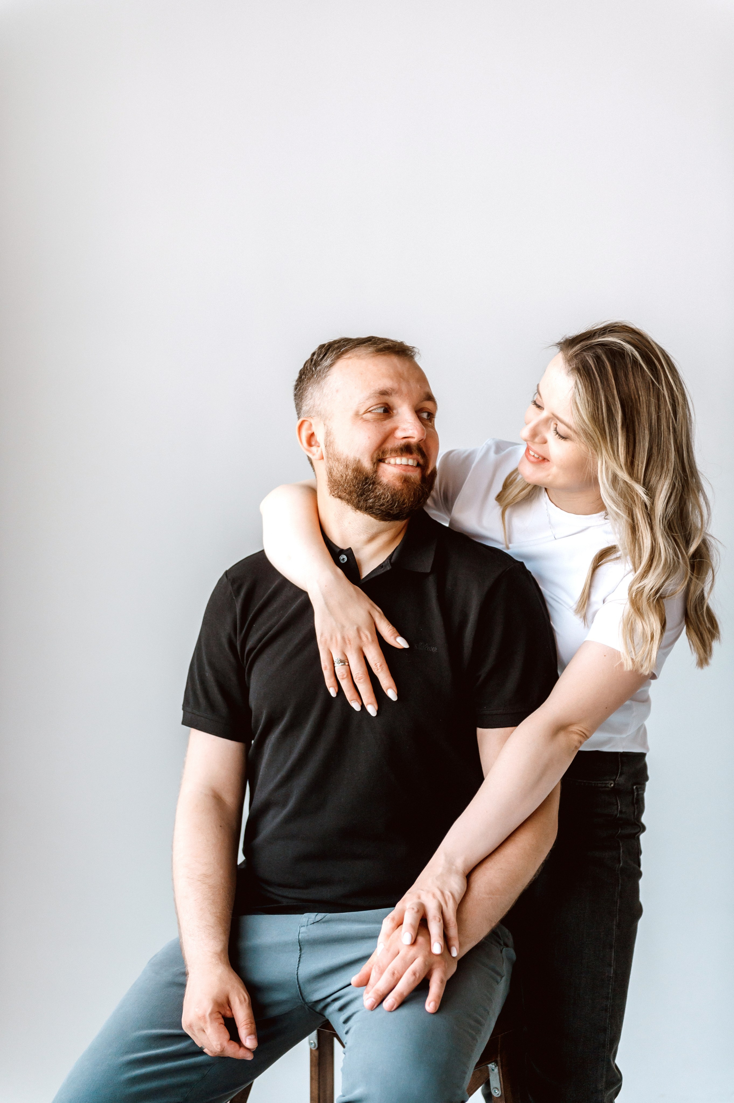 Семья, студия. Анна Смирнова. Фотограф, Москва