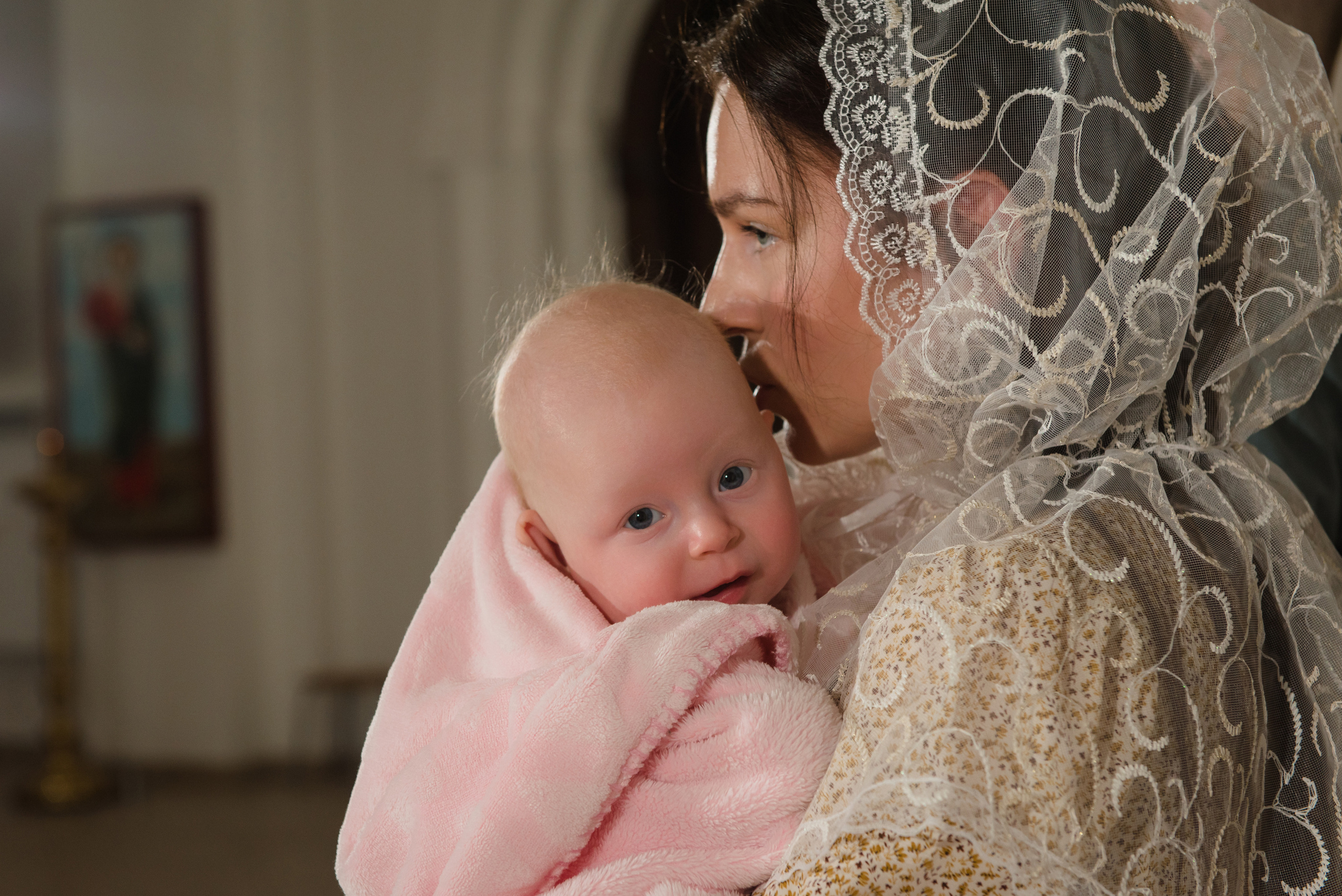 Съемка крещения в Саратове. Семейный фотограф Саратов Маргарита Куликова