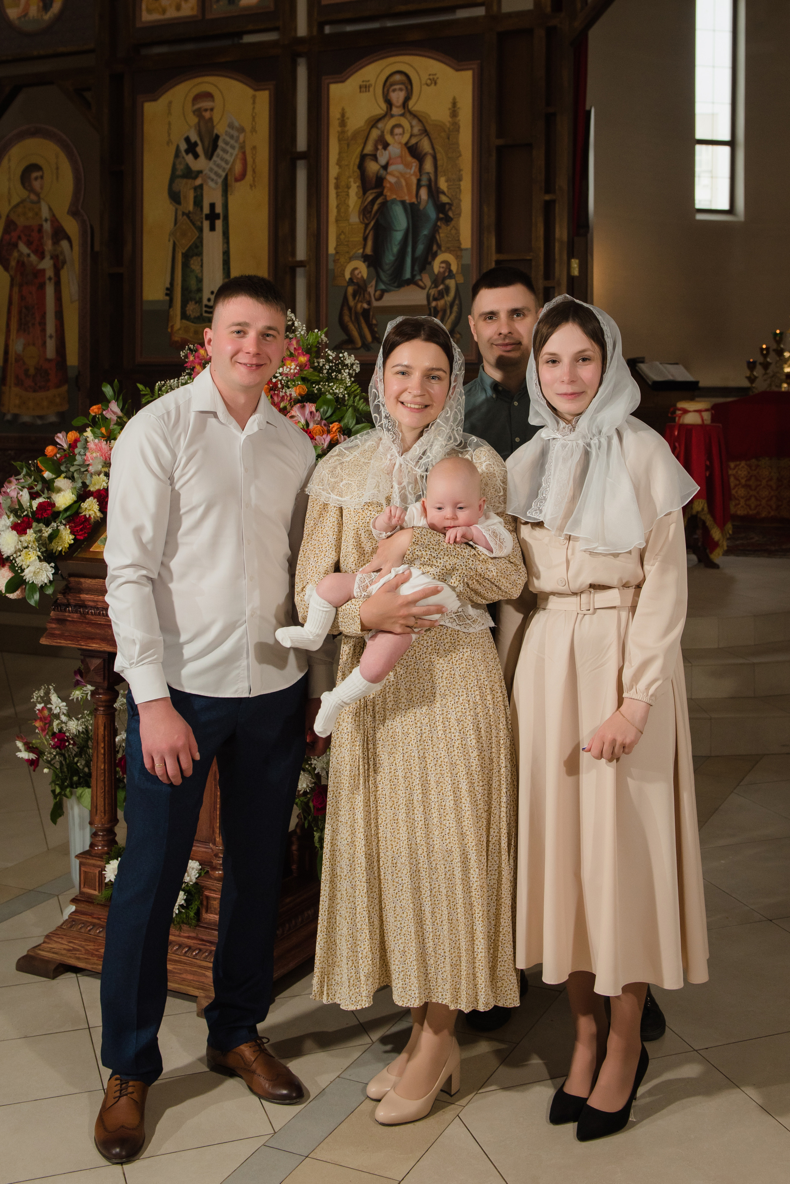 Съемка крещения в Саратове. Семейный фотограф Саратов Маргарита Куликова