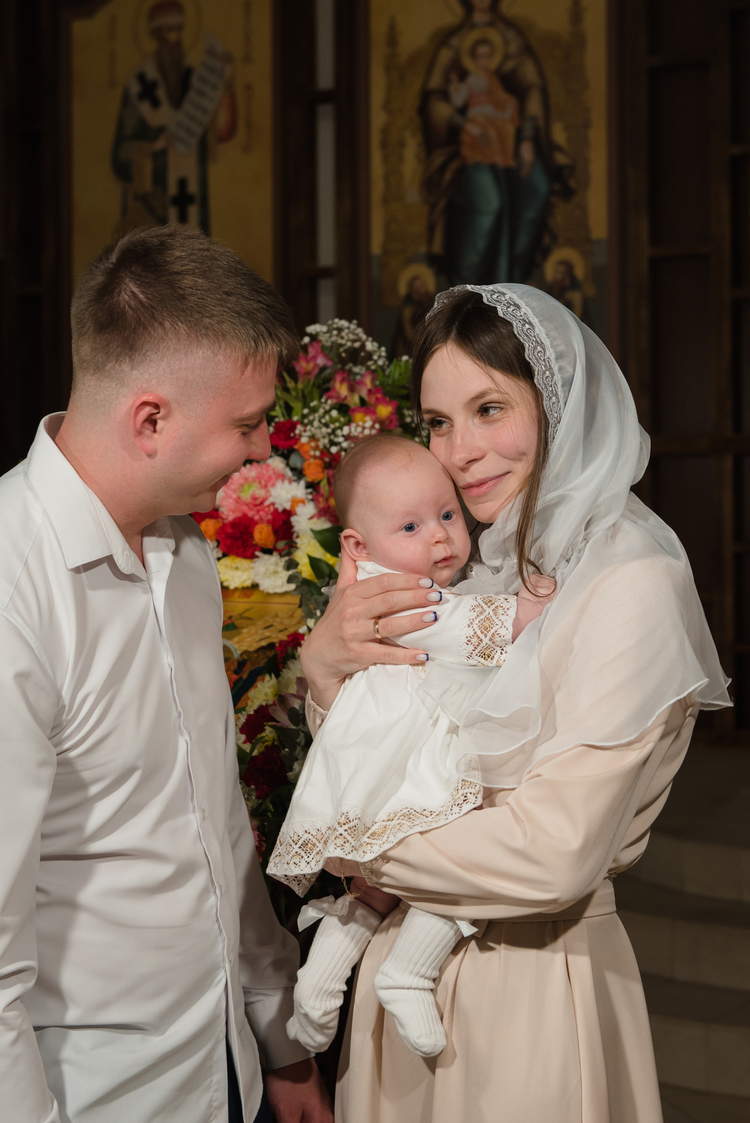 Съемка крещения в Саратове. Семейный фотограф Саратов Маргарита Куликова