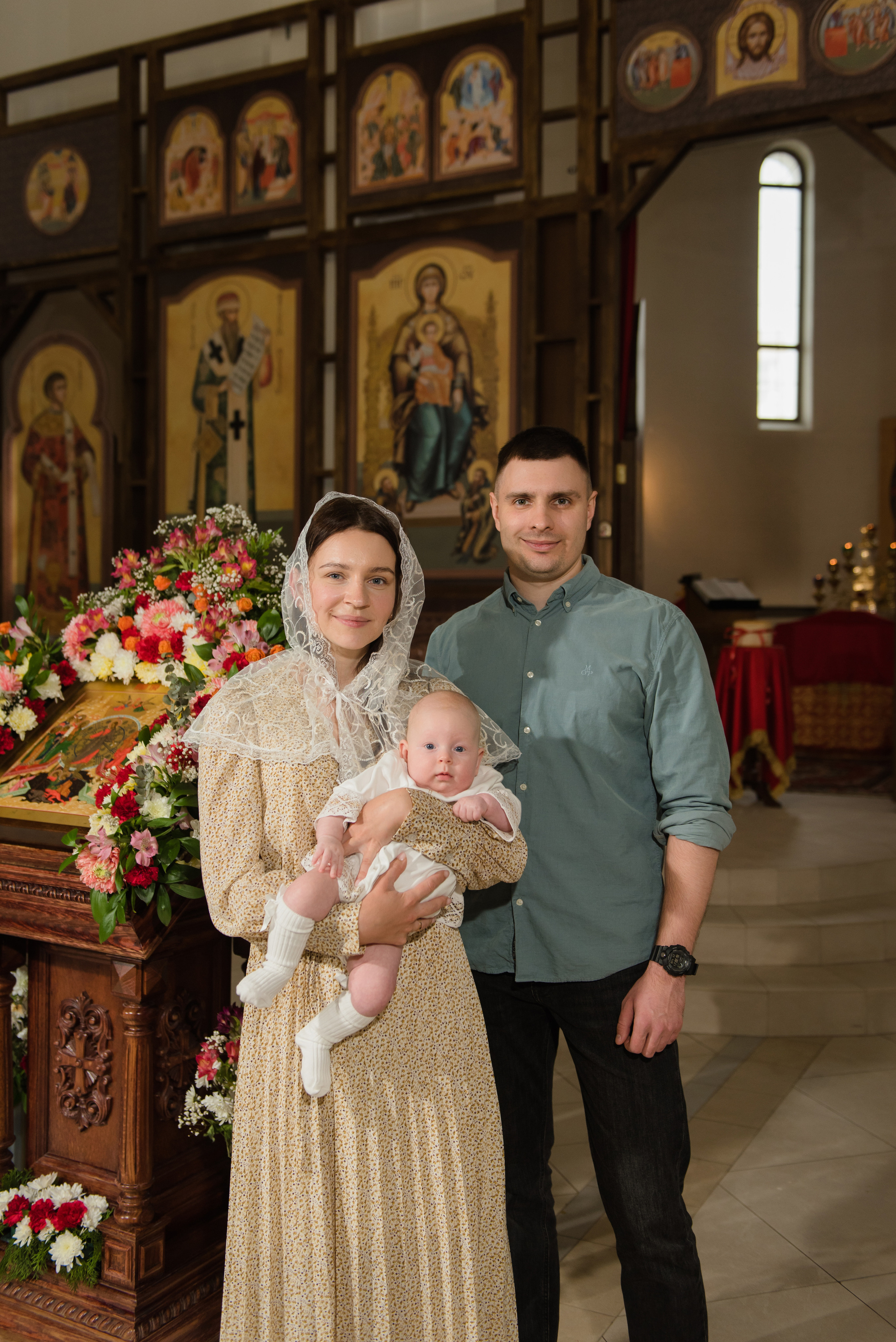 Съемка крещения в Саратове. Семейный фотограф Саратов Маргарита Куликова