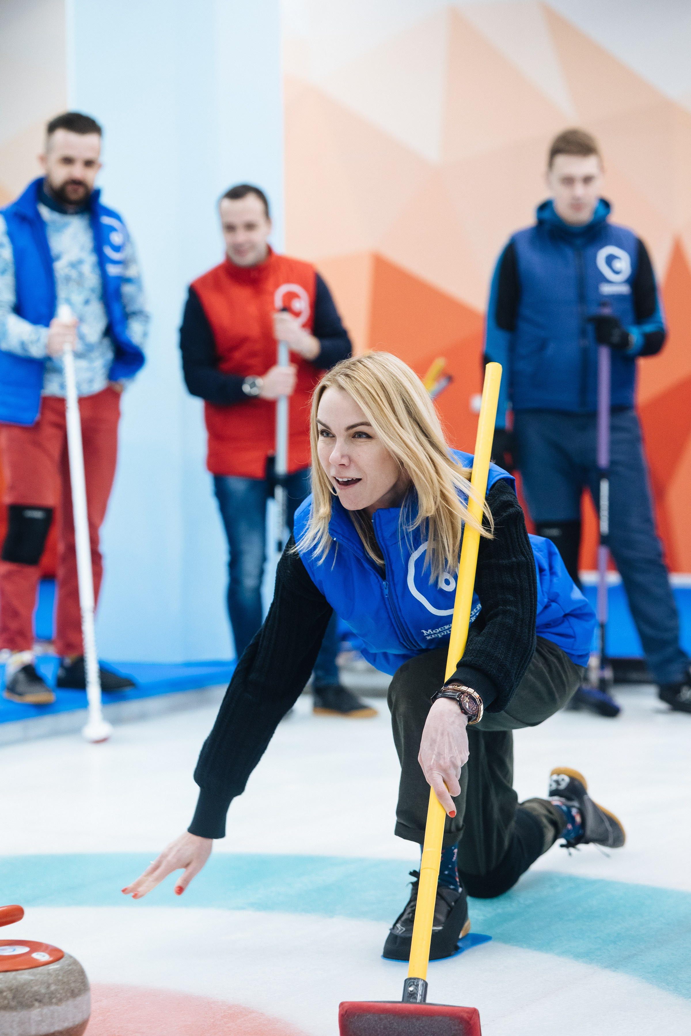 Корпоратив в кёрлинге. Свадебный и семейный фотограф Екатерина Иванова
