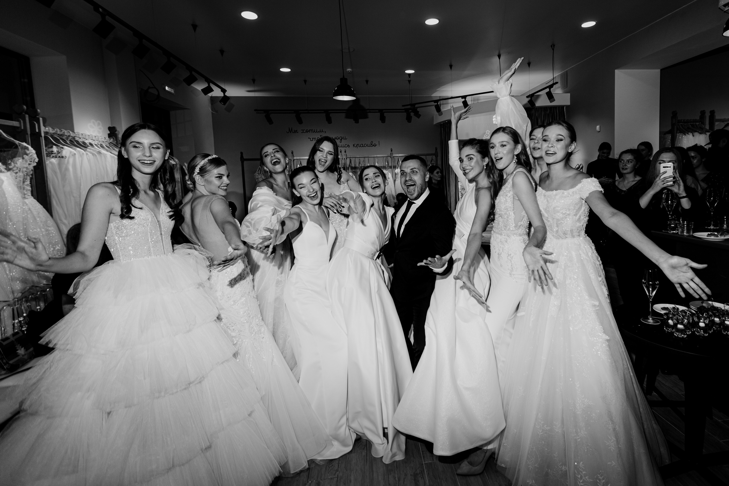 Светское мероприятие (Открытие Свадебного салона Мэри Трюфель). Свадебный и контент фотограф в Москве — Юлия Барно (Баранова)