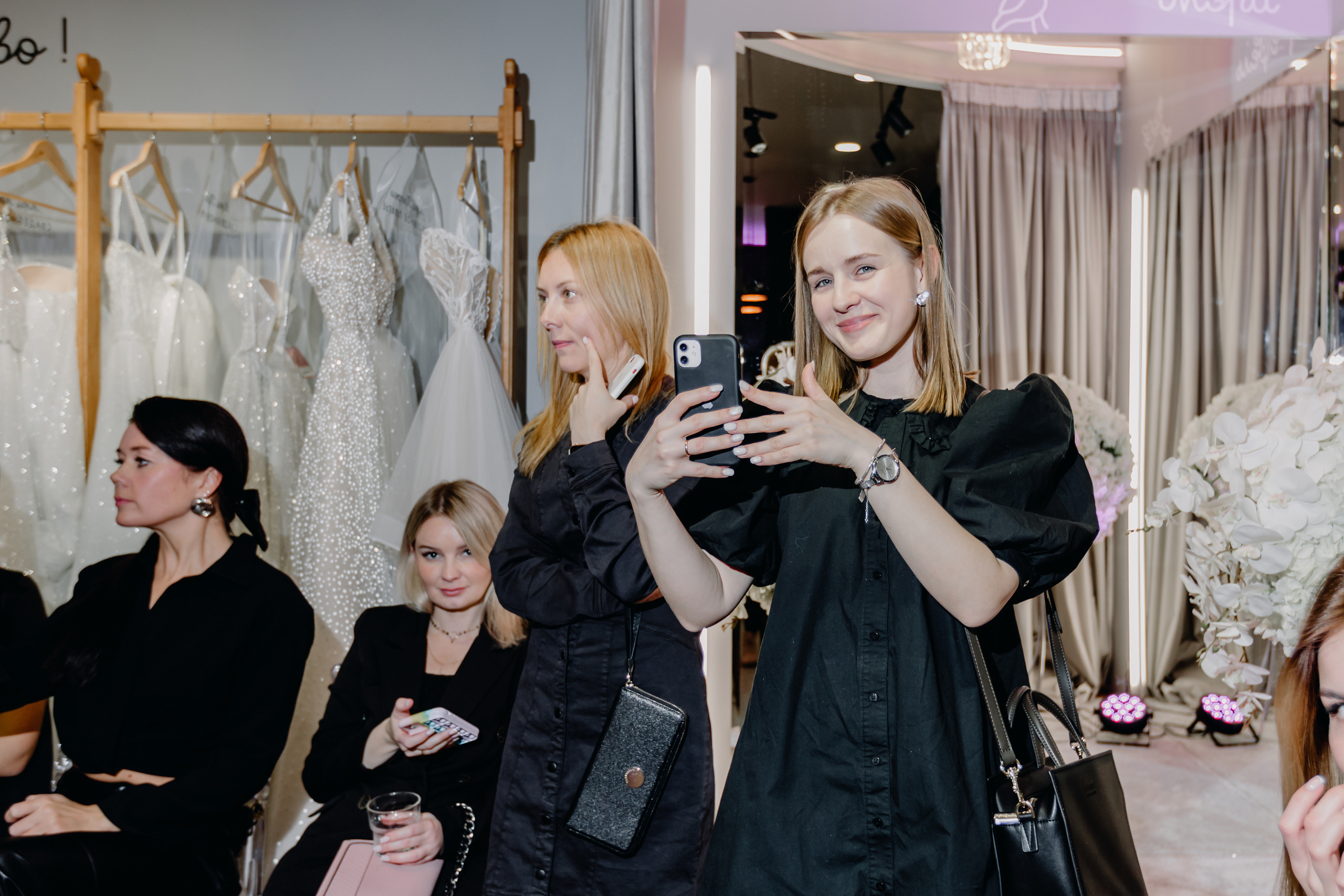 Светское мероприятие (Открытие Свадебного салона Мэри Трюфель). Свадебный и контент фотограф в Москве — Юлия Барно (Баранова)