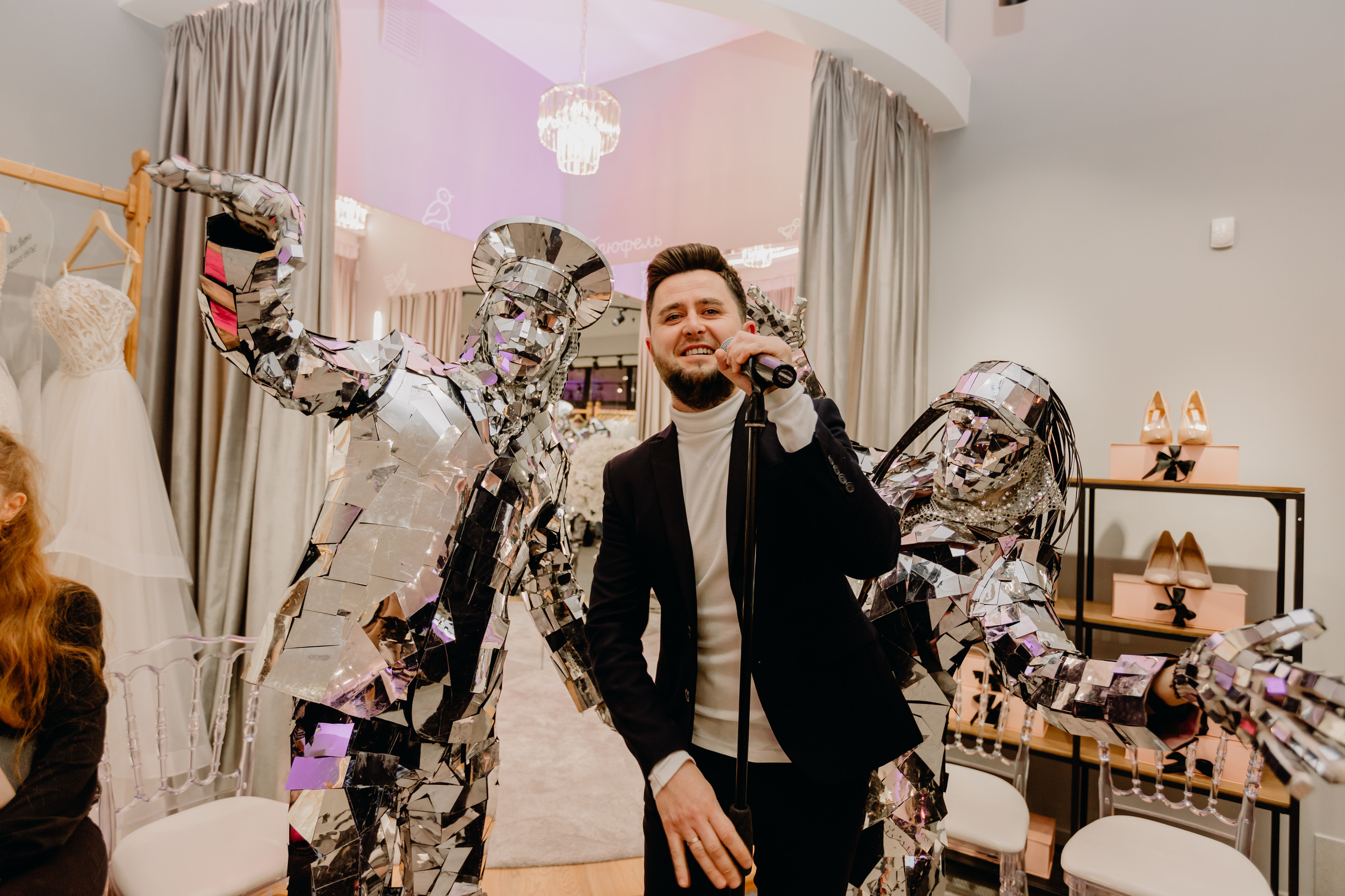 Светское мероприятие (Открытие Свадебного салона Мэри Трюфель). Свадебный и контент фотограф в Москве — Юлия Барно (Баранова)