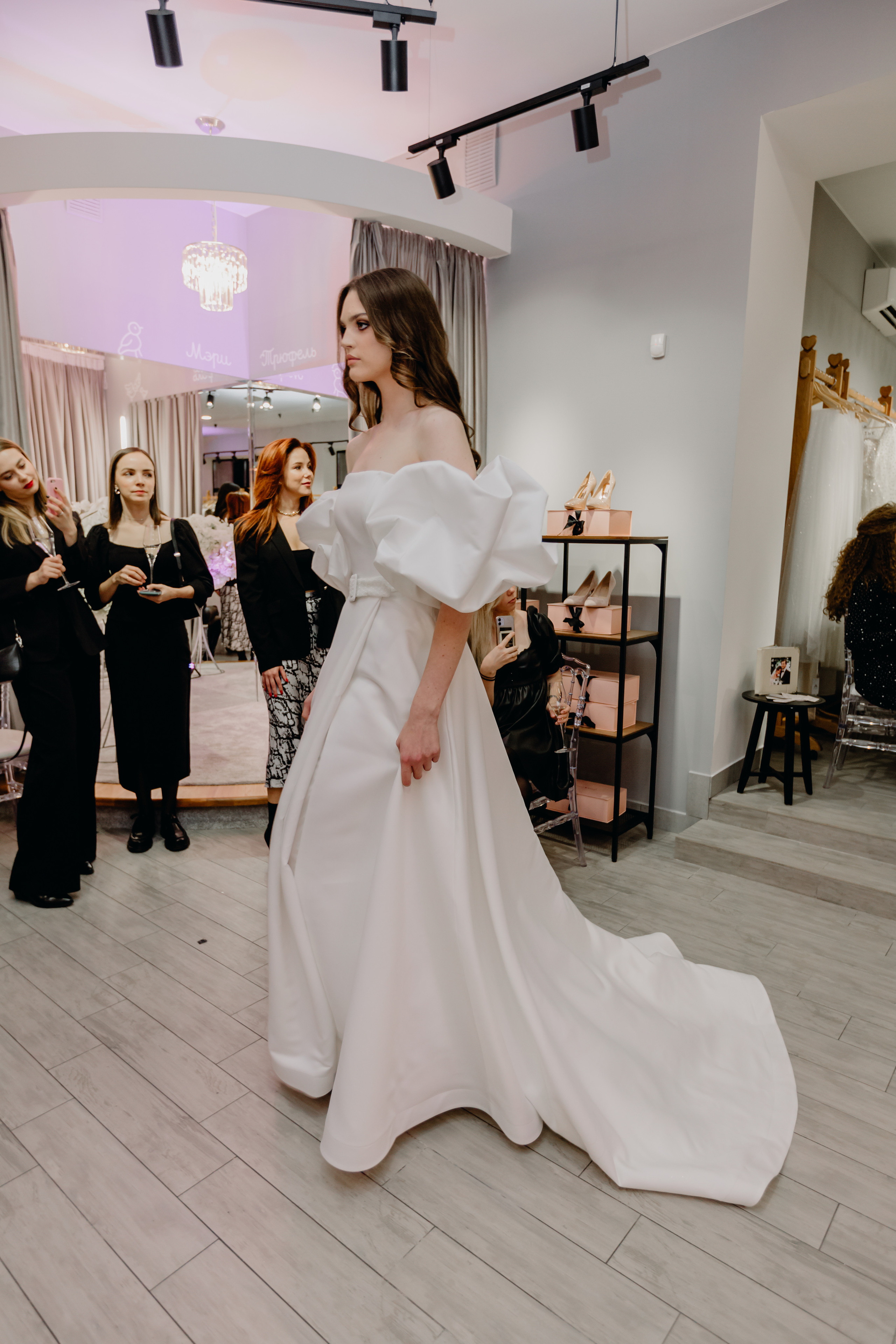 Светское мероприятие (Открытие Свадебного салона Мэри Трюфель). Свадебный и контент фотограф в Москве — Юлия Барно (Баранова)