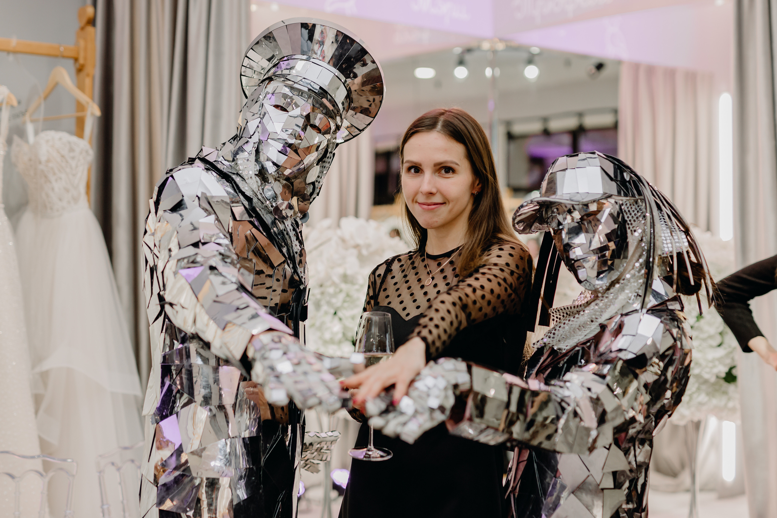 Светское мероприятие (Открытие Свадебного салона Мэри Трюфель). Свадебный и контент фотограф в Москве — Юлия Барно (Баранова)