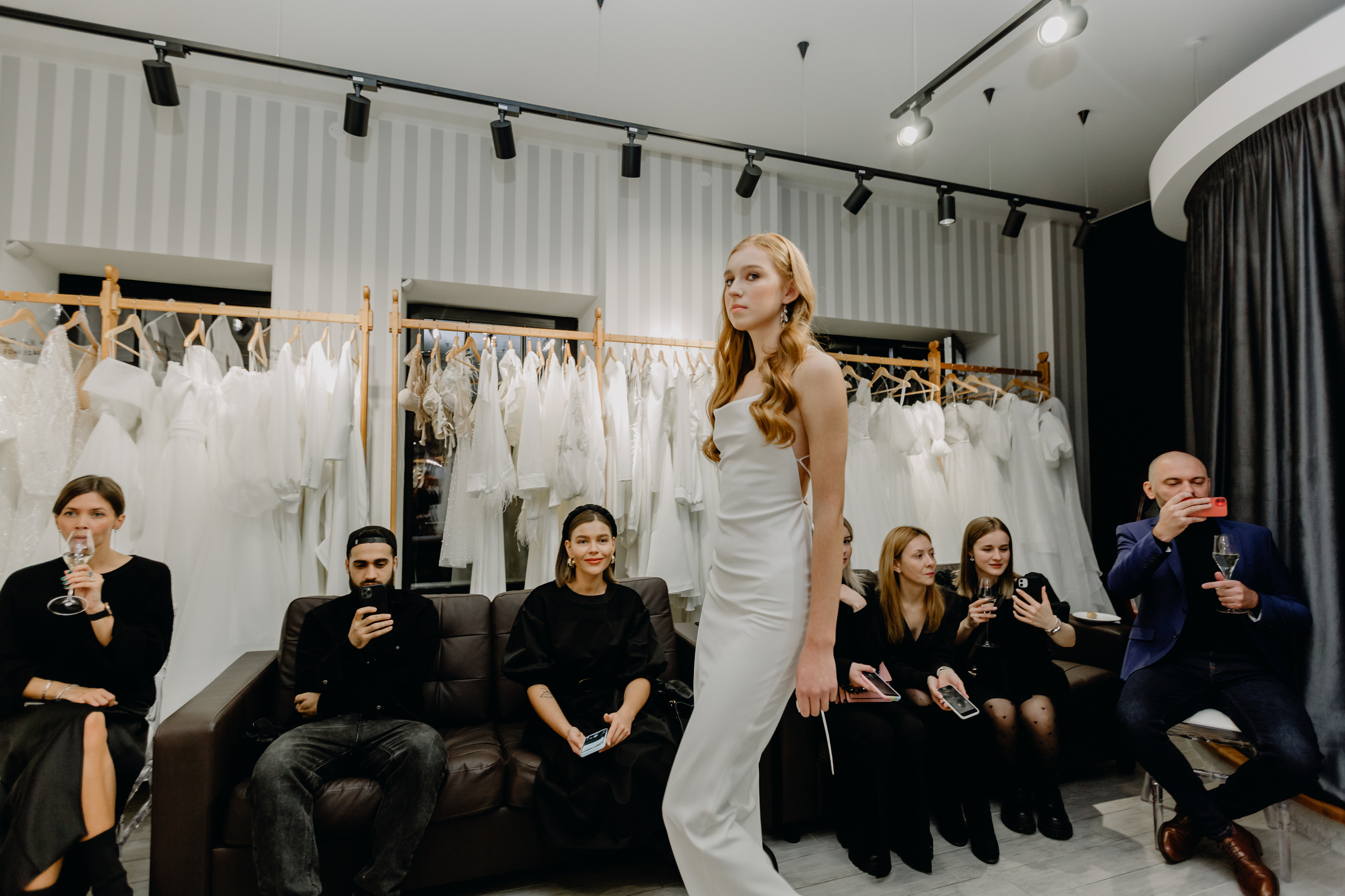 Светское мероприятие (Открытие Свадебного салона Мэри Трюфель). Свадебный и контент фотограф в Москве — Юлия Барно (Баранова)