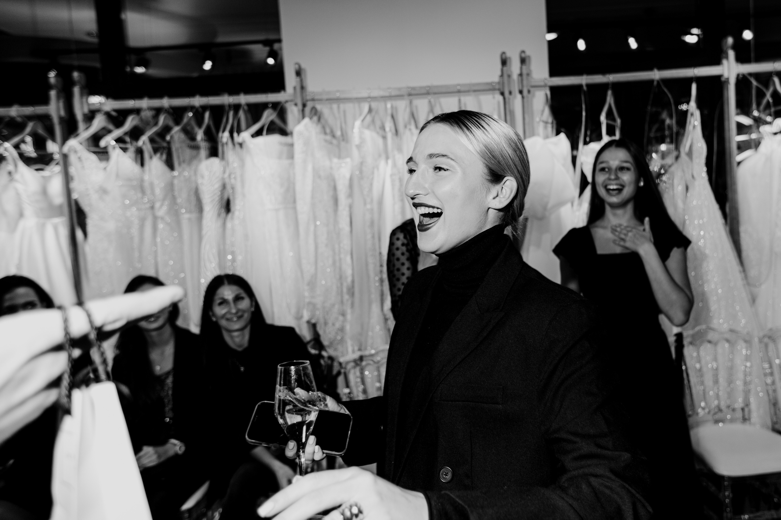 Светское мероприятие (Открытие Свадебного салона Мэри Трюфель). Свадебный и контент фотограф в Москве — Юлия Барно (Баранова)