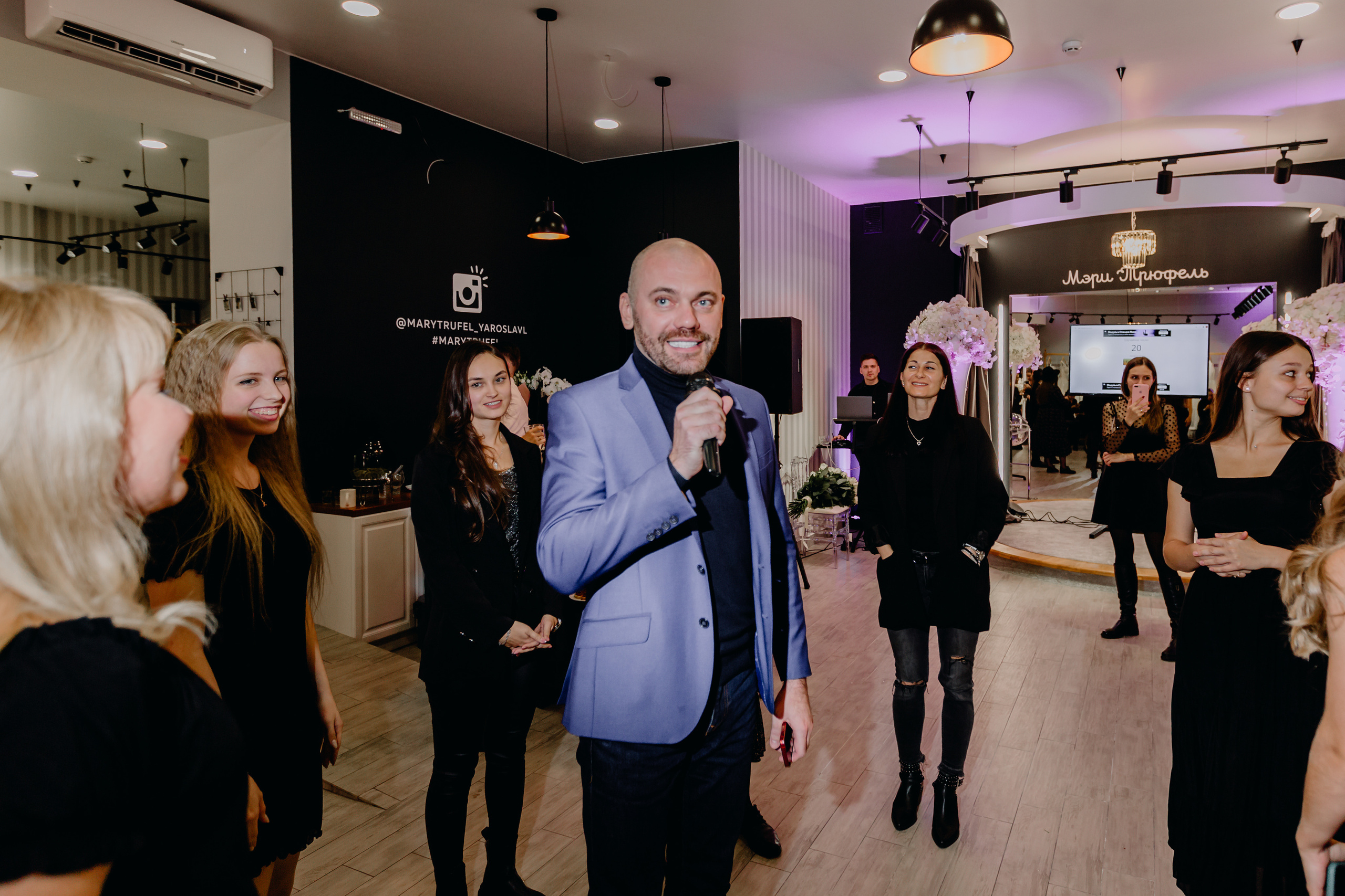 Светское мероприятие (Открытие Свадебного салона Мэри Трюфель). Свадебный и контент фотограф в Москве — Юлия Барно (Баранова)