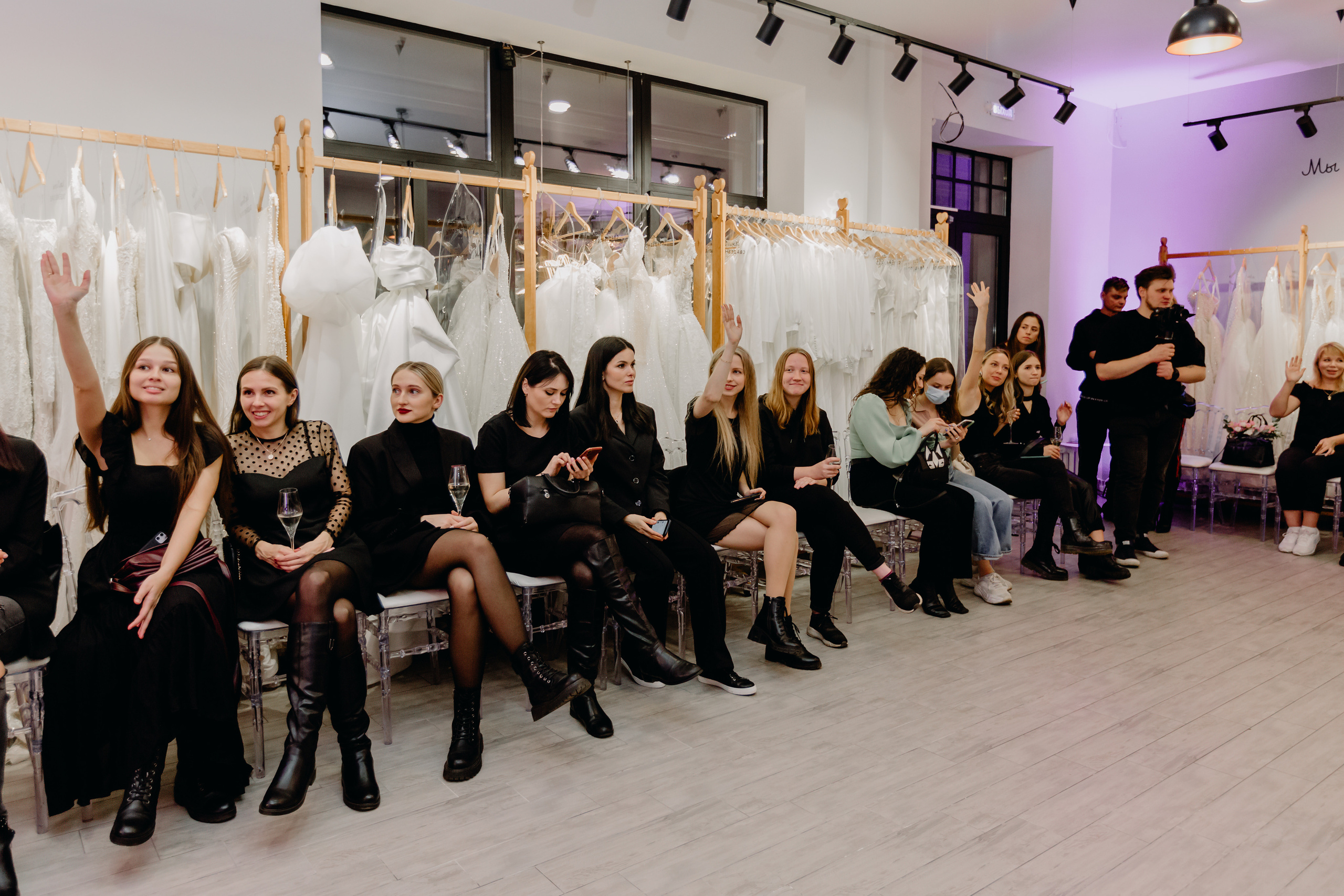 Светское мероприятие (Открытие Свадебного салона Мэри Трюфель). Свадебный и контент фотограф в Москве — Юлия Барно (Баранова)